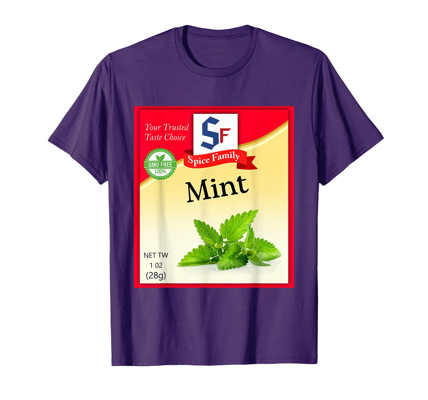 Mint Condiment Costume Holiday Spice Costumes T-Shirt