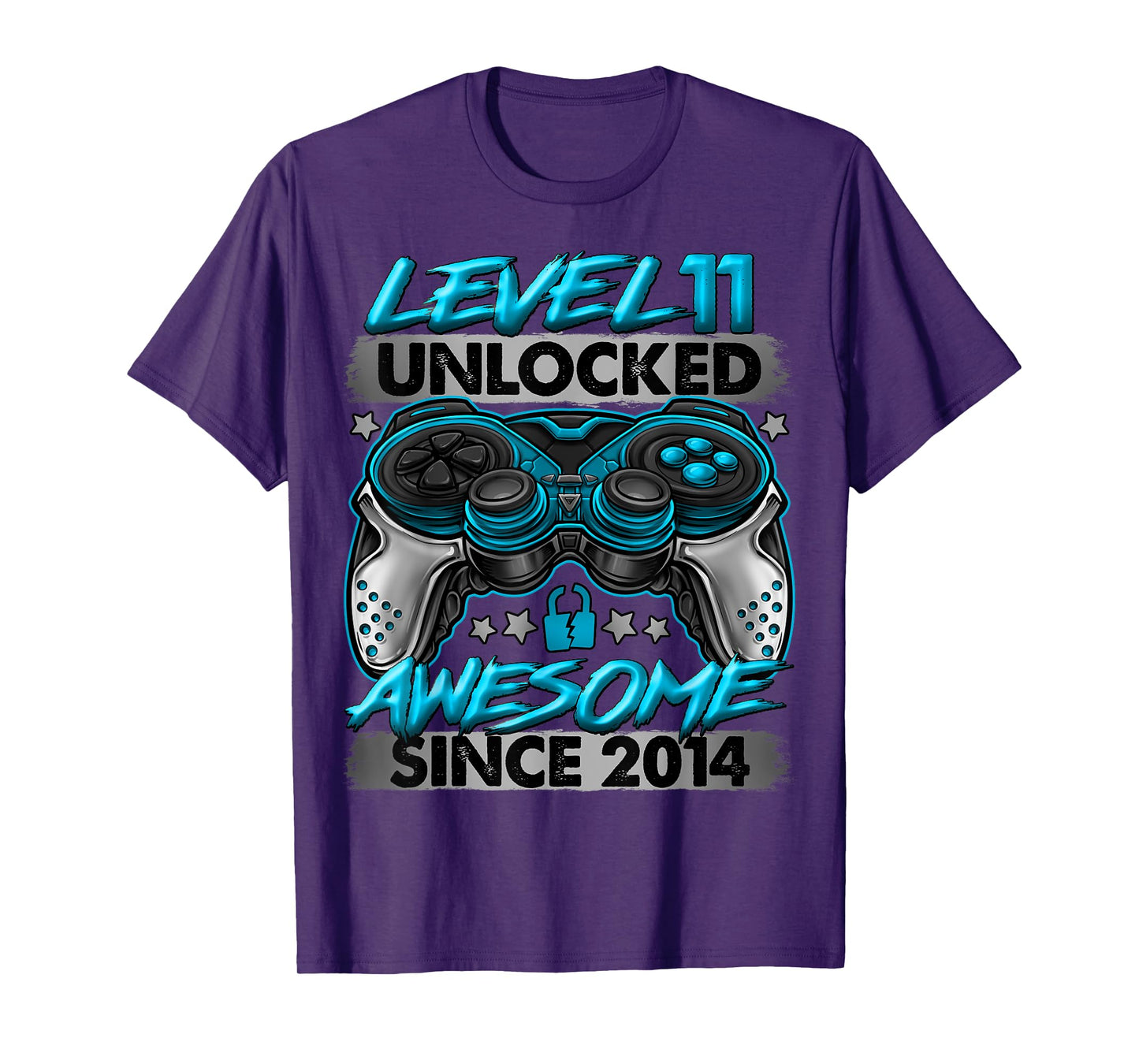 Level 11 Unlocked 11 Year Old Gifts Boys 11th Birthday Boy T-Shirt
