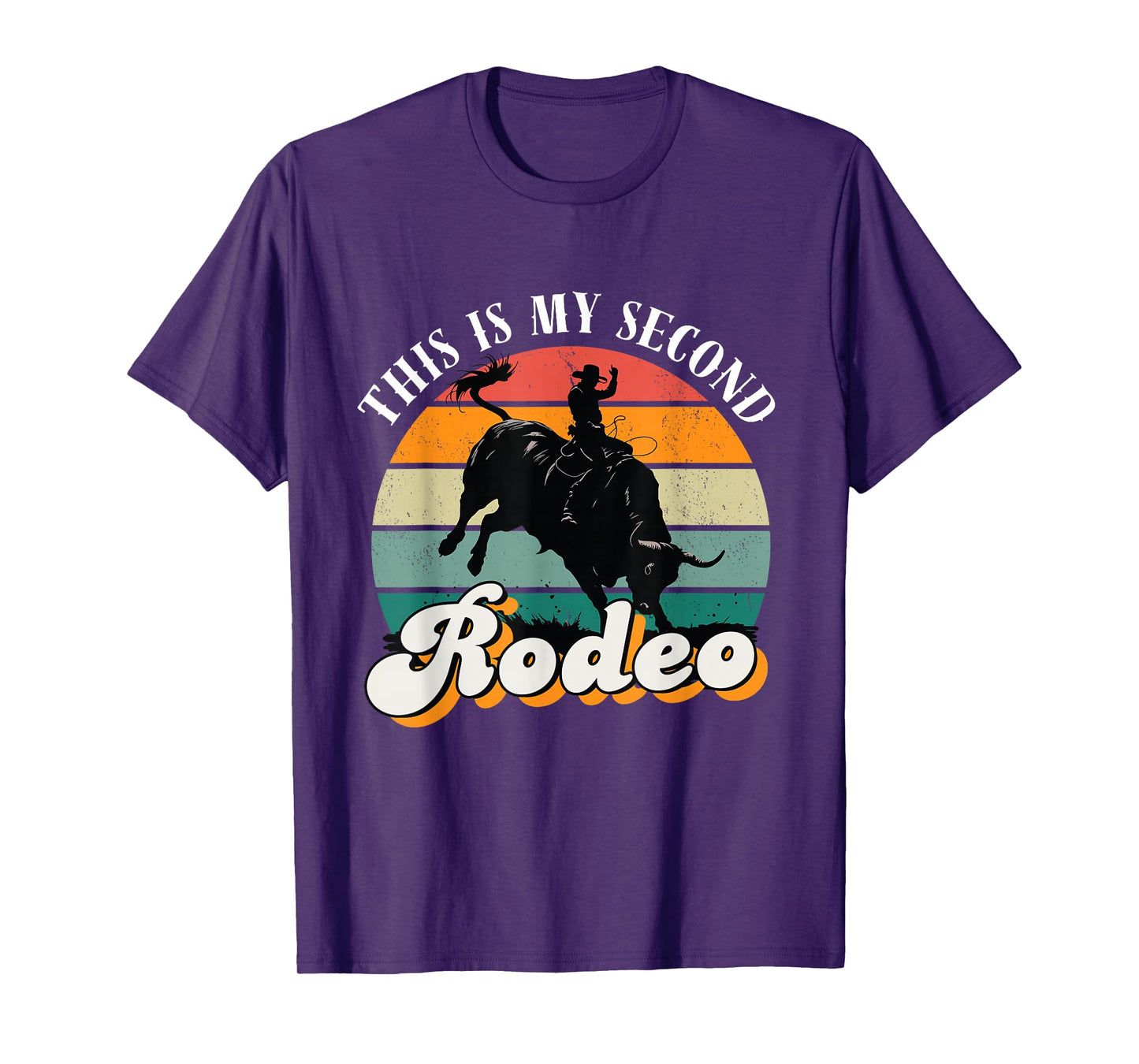 This Is My Second Rodeo vintage cowboy Retro T-Shirt