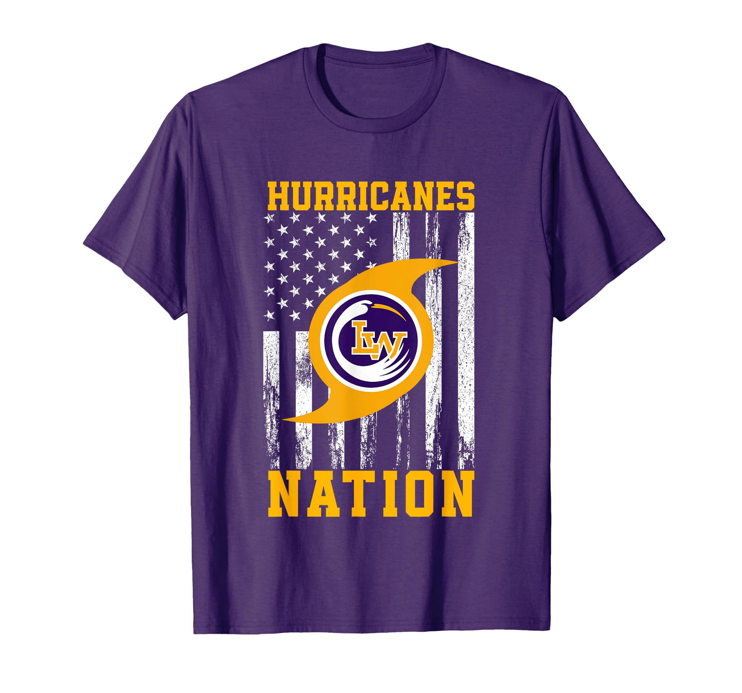 Lake Weir Hurricanes Logo Nation HS T-Shirt