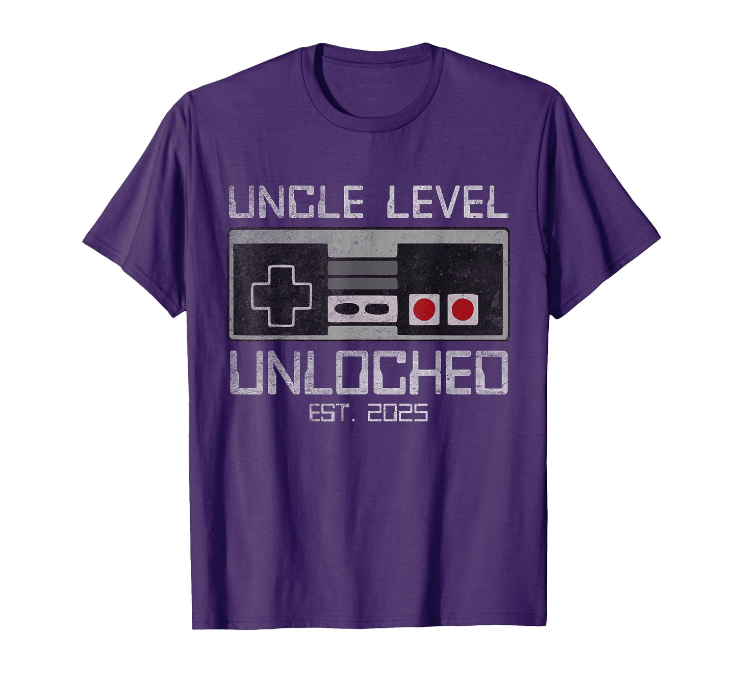 Uncle Level Unlocked 2025 Leveling Up Leveled Up To Uncle T-Shirt