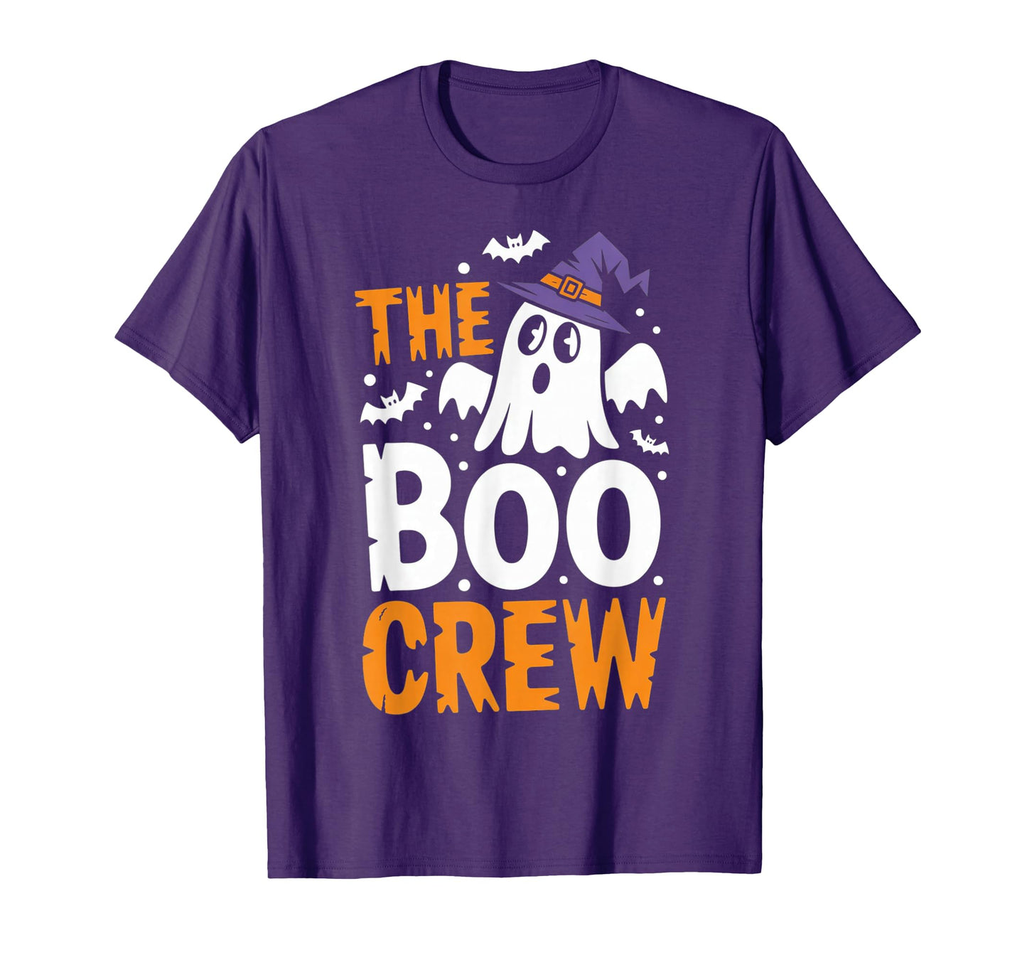 Halloween Ghost The Boo Crew Costume Matching Women Gifts T-Shirt