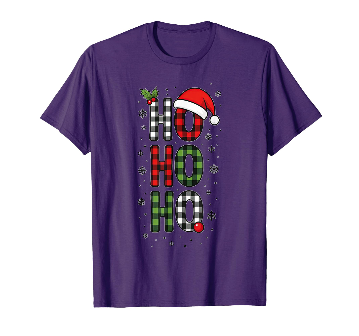 HoHoHo Festive Christmas Santa Xmas Holidays T-Shirt