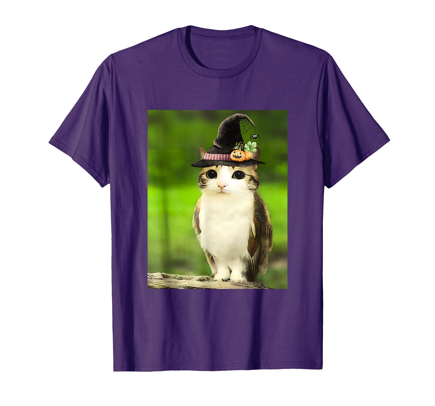 Meowl Wizard Cat Owl Funny Meme Costume for Men Kids Women T-Shirt