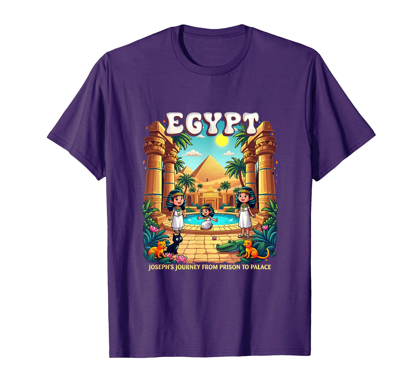 Egypt Adventure Kids VBS 2025 Camp Youth Trip T-Shirt