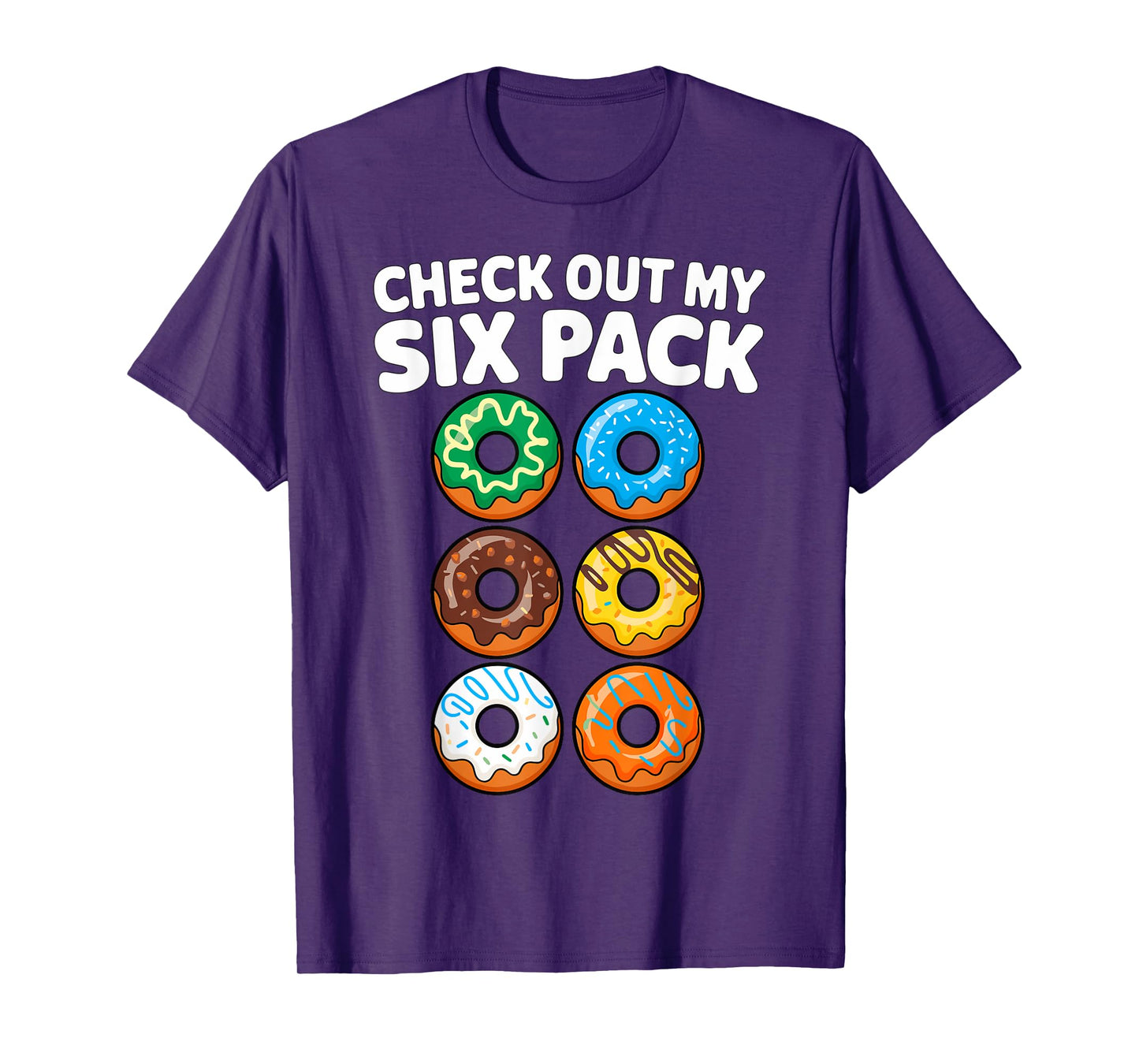 Check out my Six Pack Donut Fitness Gym T-Shirt