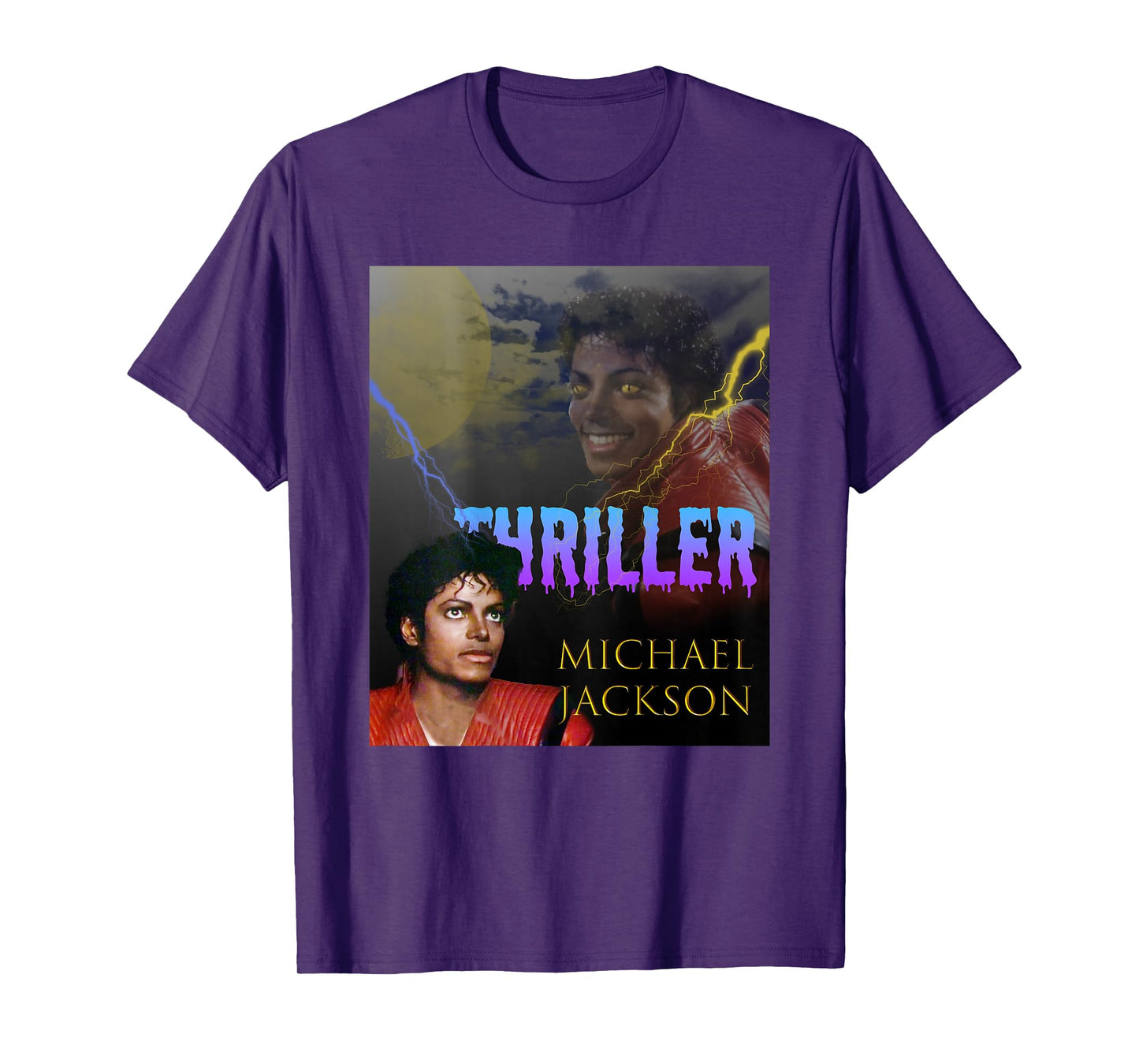 The King of POP MJ-067 Thriller Back Printed T-Shirt