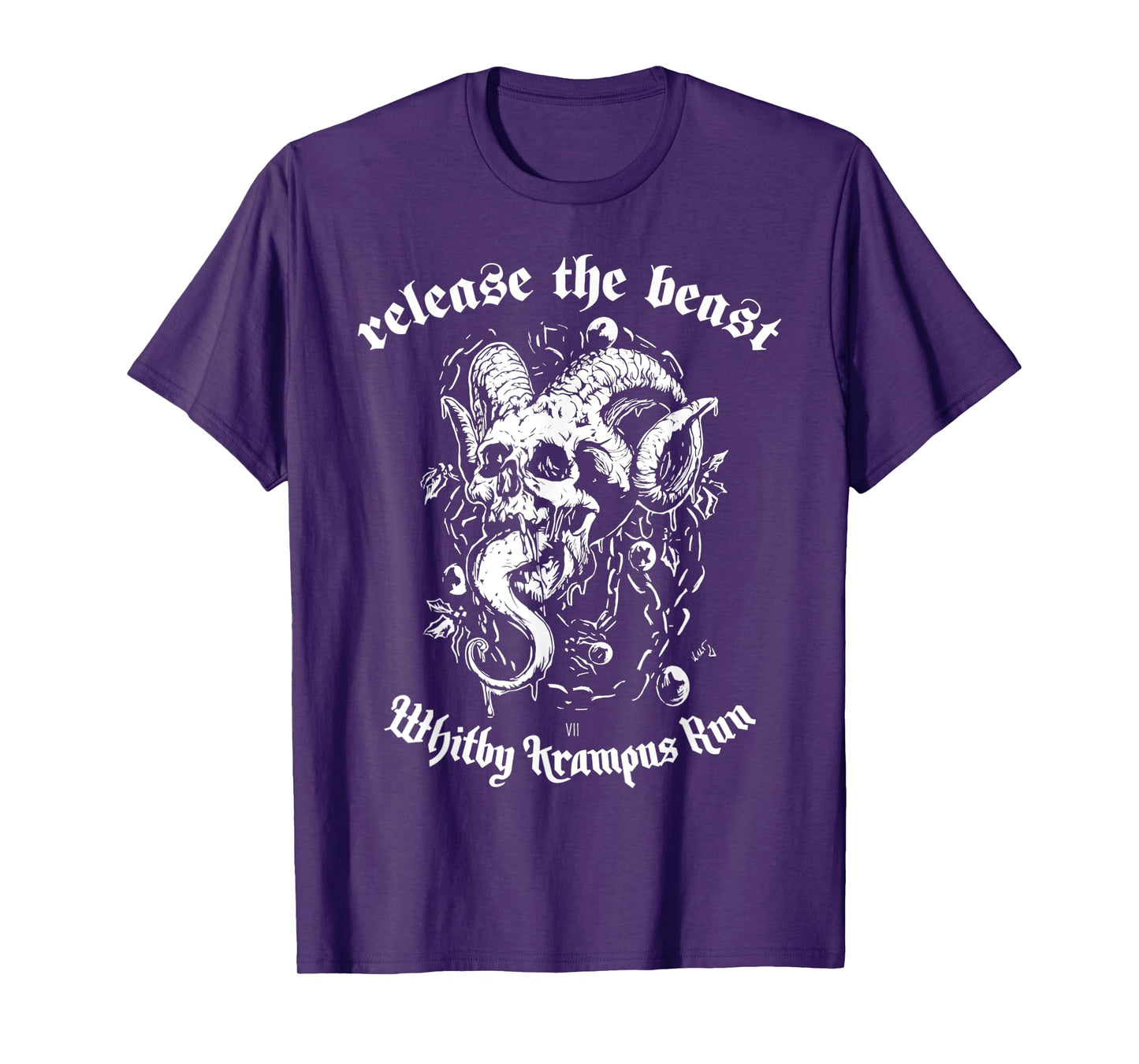 Krampusnacht Christmas Monster Krampus Lover Festive Horror T-Shirt