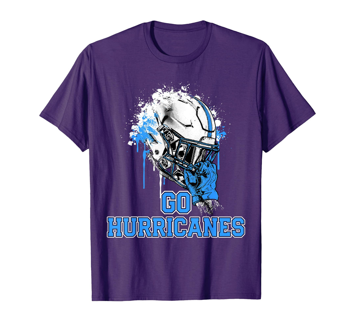 South Plaquemines Hurricanes Rising Helmet GO! T-Shirt