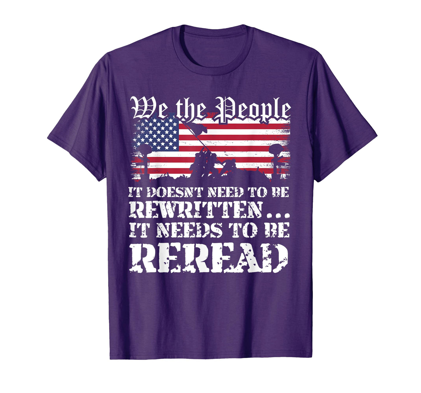We The People Are Pissed It Doesn't Need to Be Rewritten T-Shirt