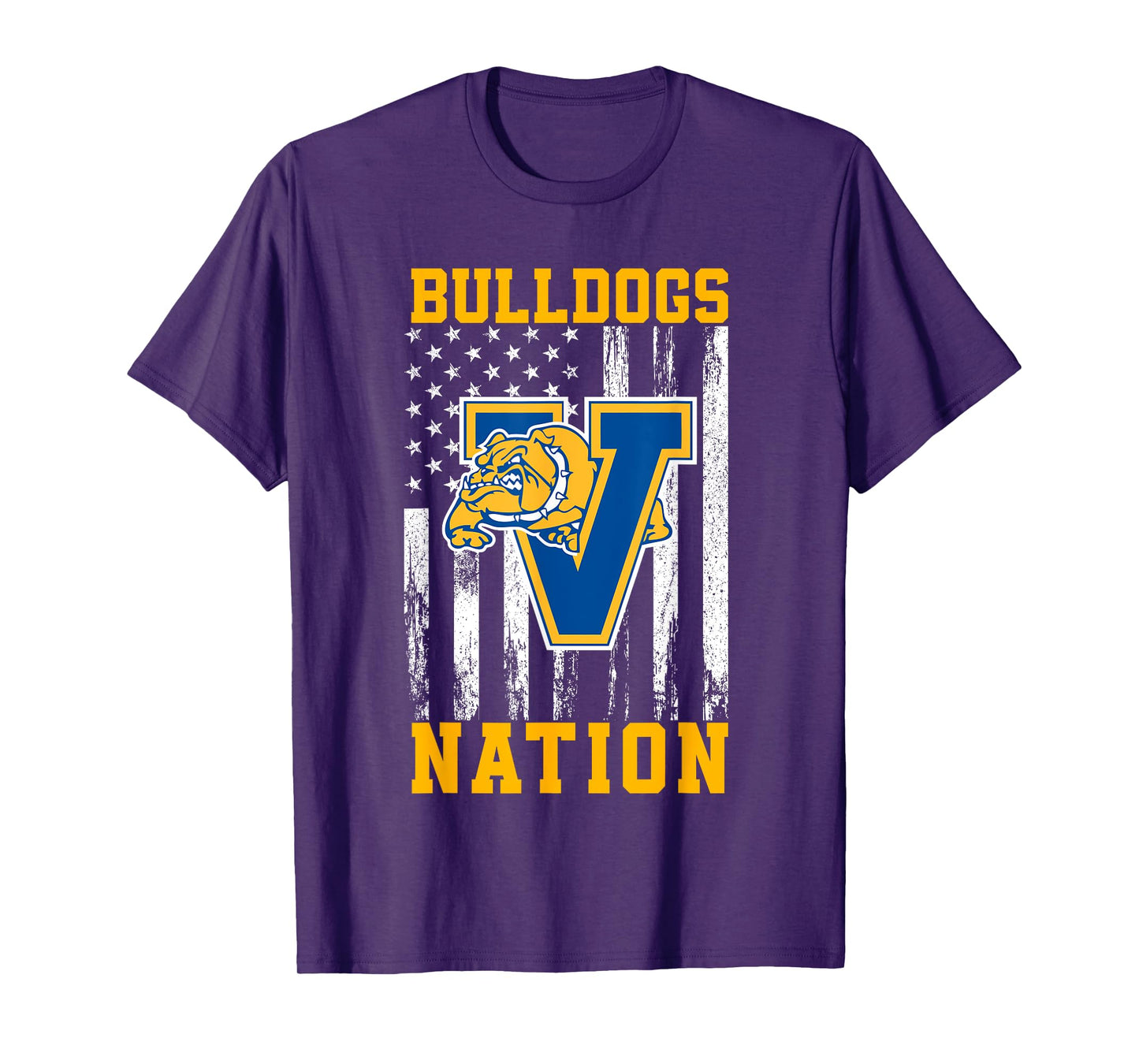 Venus Bulldogs Logo Nation HS T-Shirt