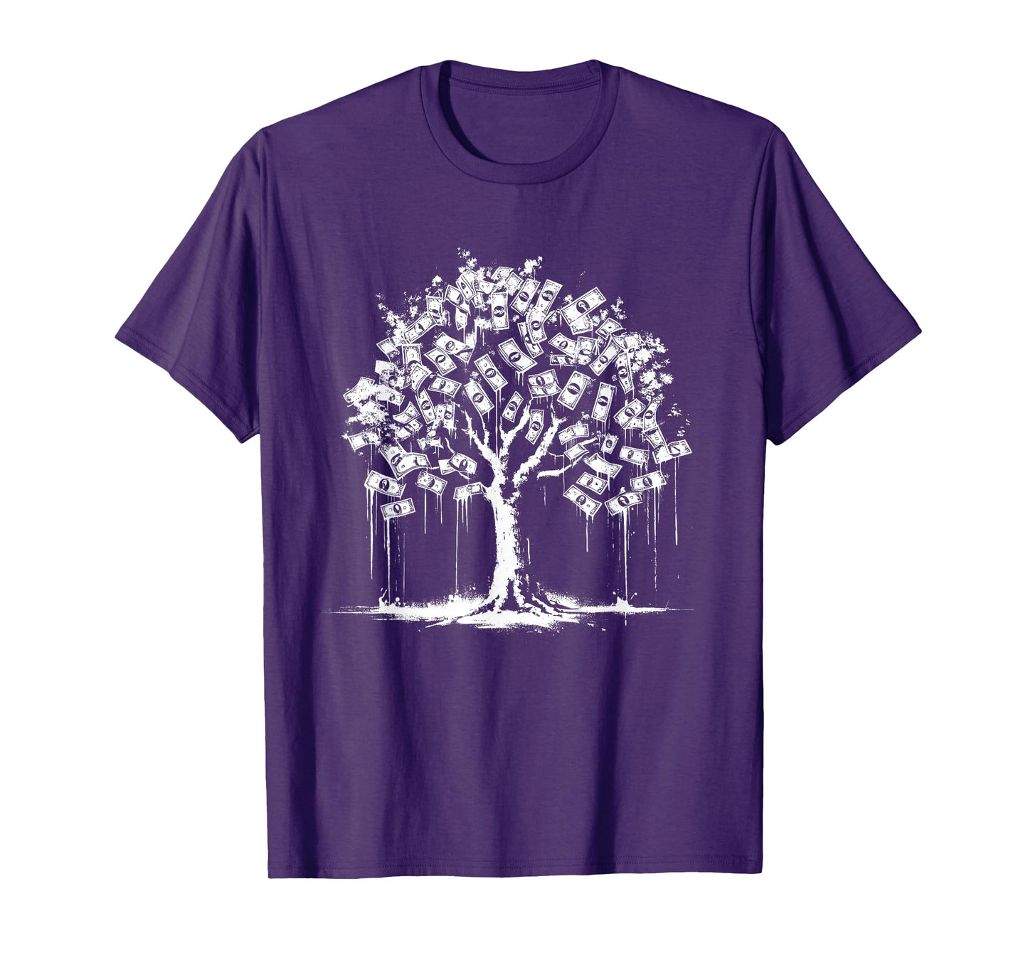 Money-Tree - Vintage Money Graphic Banknotes Lover T-Shirt
