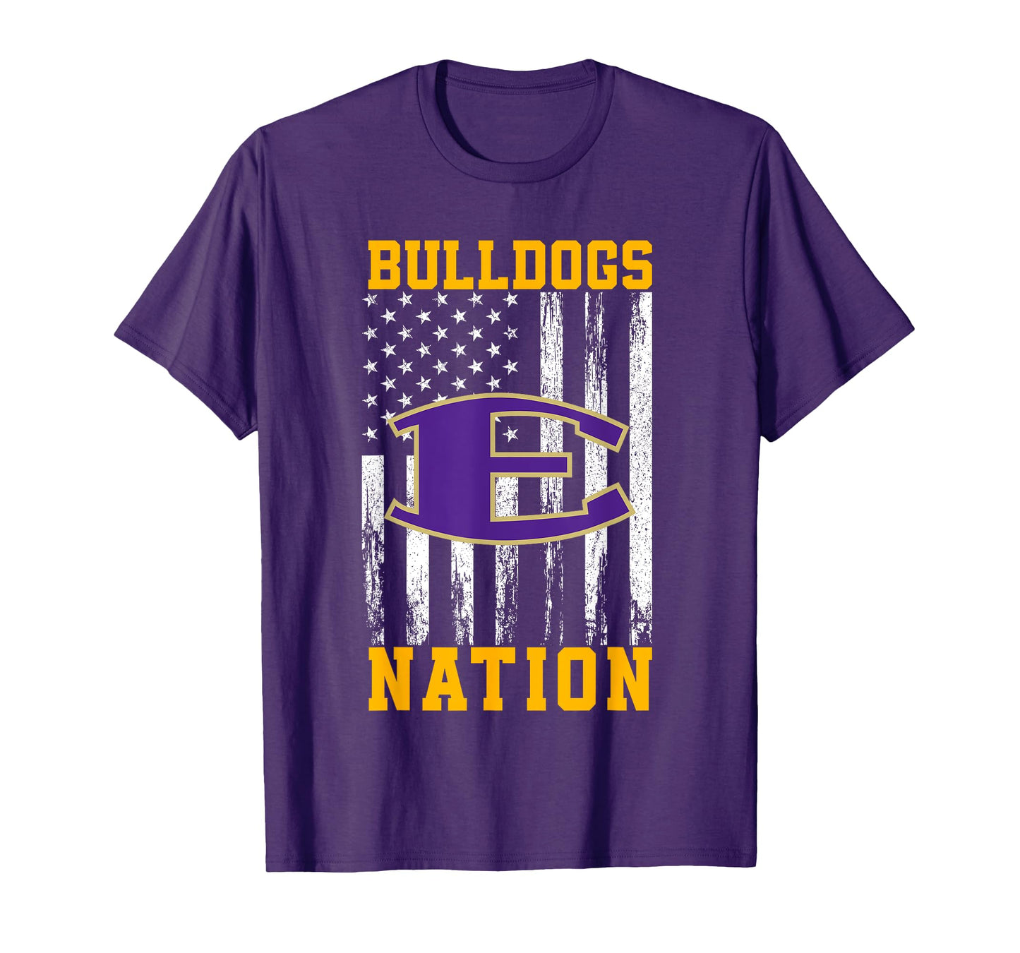 Eustace Bulldogs Logo Nation HS T-Shirt