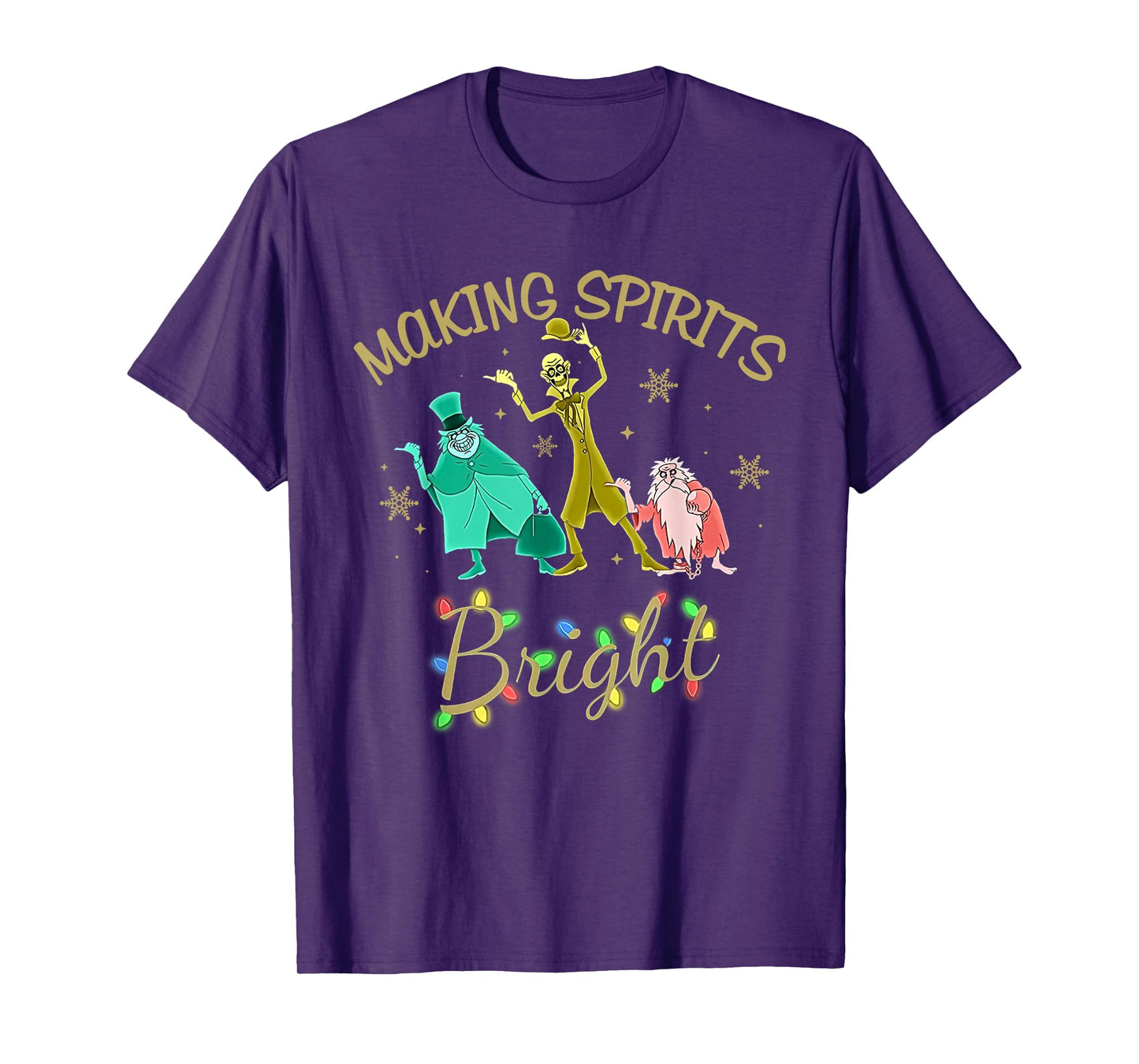 Making Spirits Bright Christmas Shirt T-Shirt