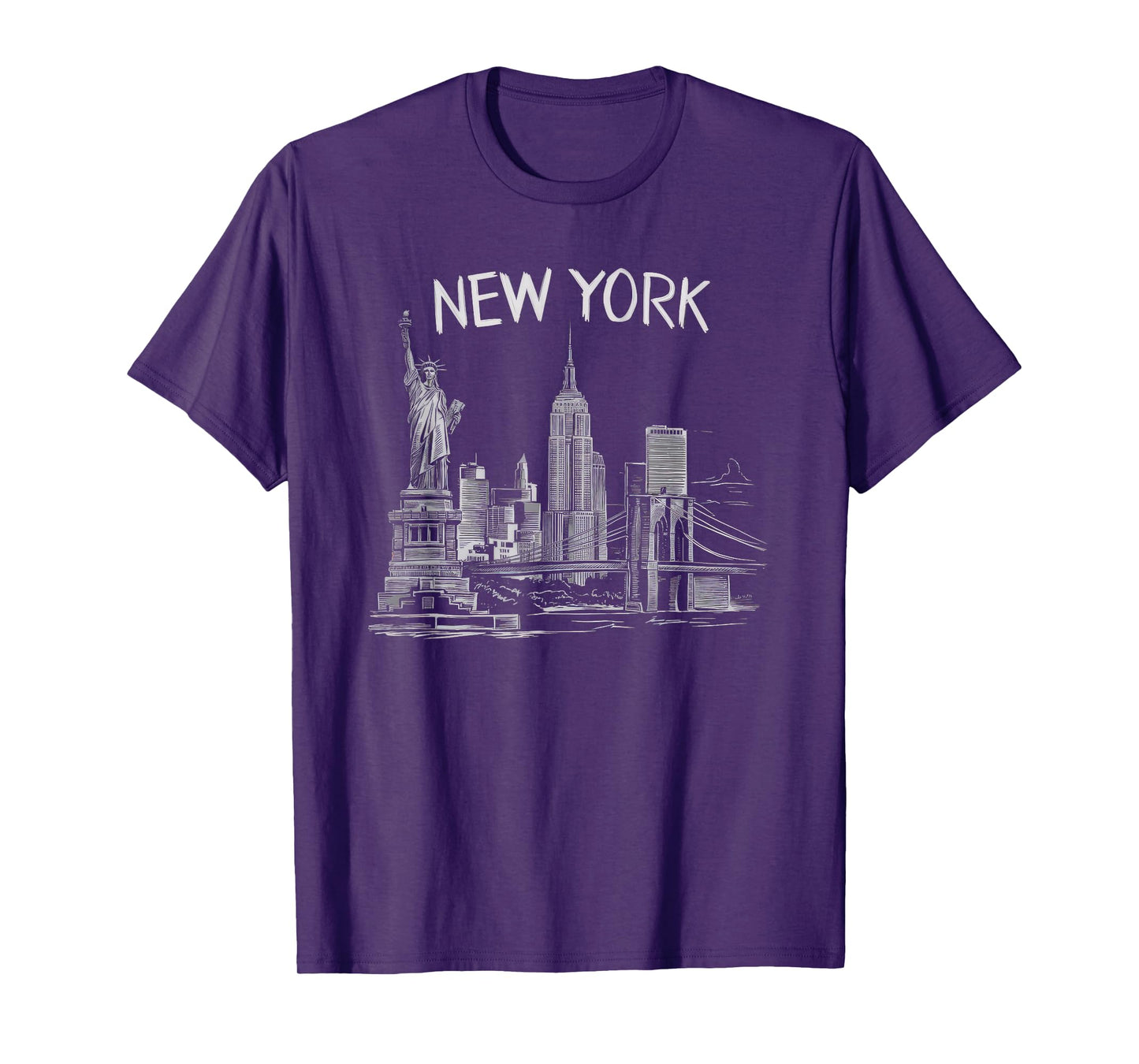 New York Gifts For Men Women NY City Vintage Urban NYC T-Shirt
