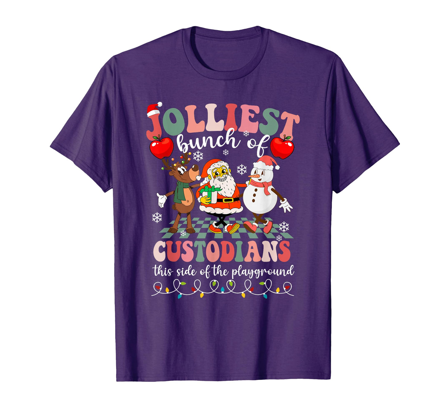 Jolliest Bunch of Custodians This Side of The Playground T-Shirt