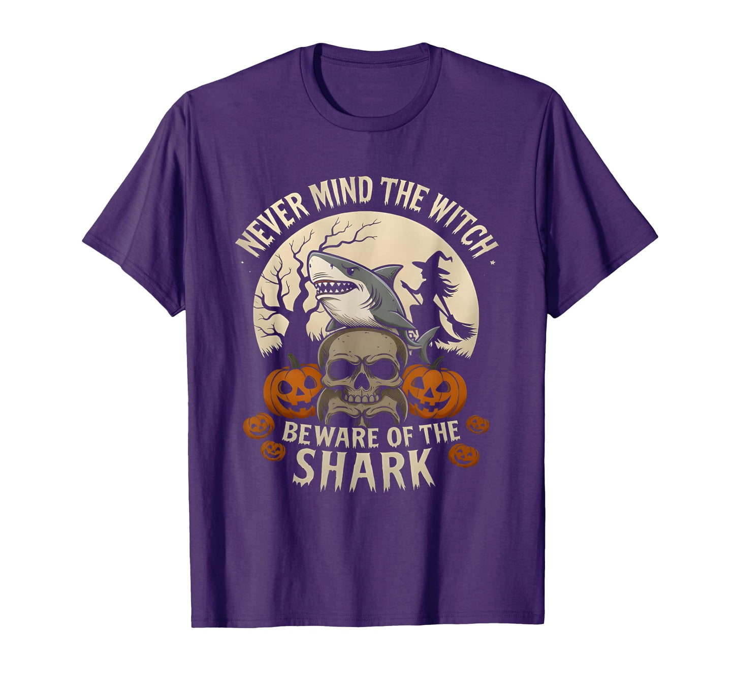 Types of Stimming Never Mind The Witch Beware of The Shark T-Shirt