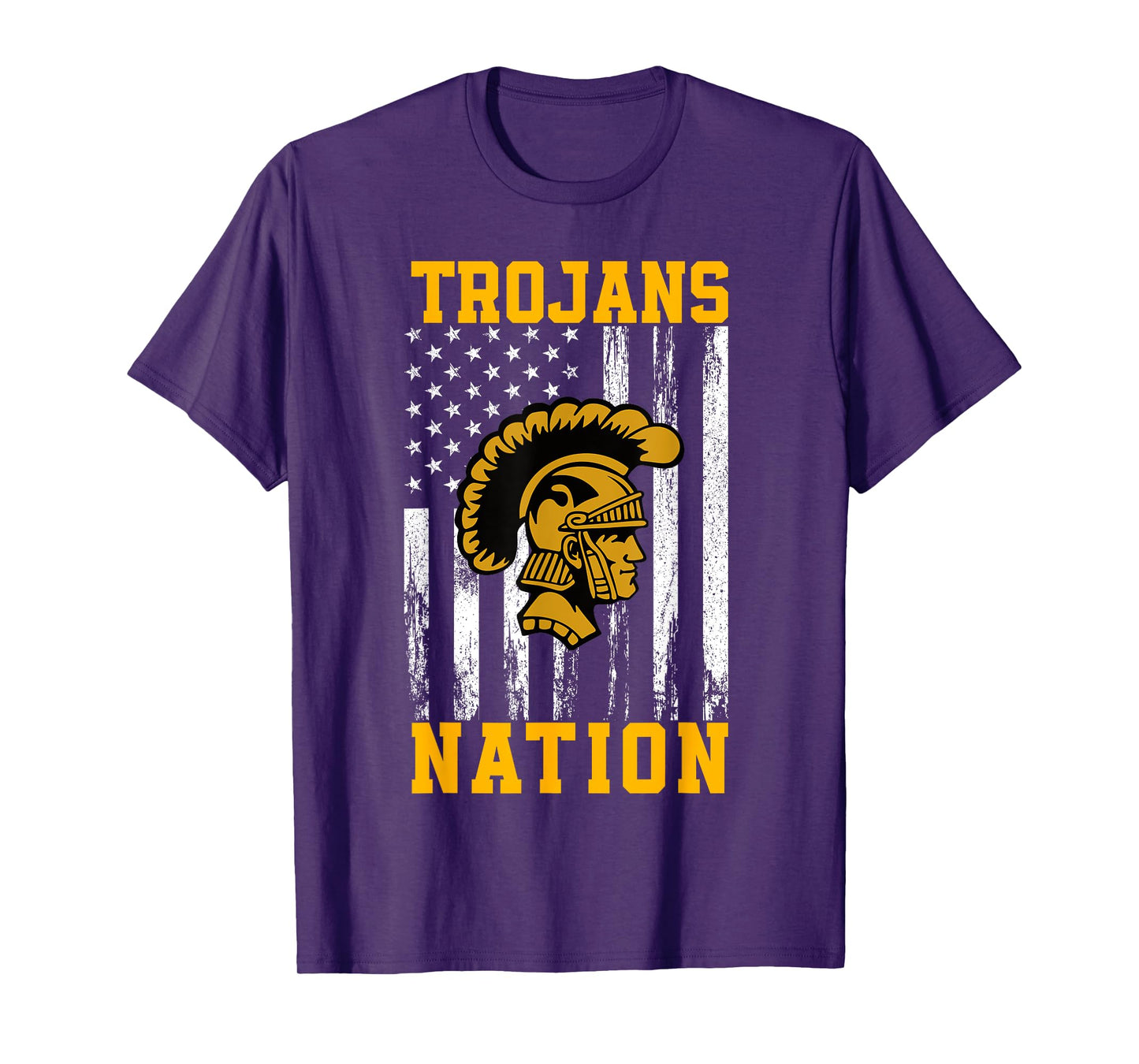 Carrollton Trojans Logo Nation HS T-Shirt