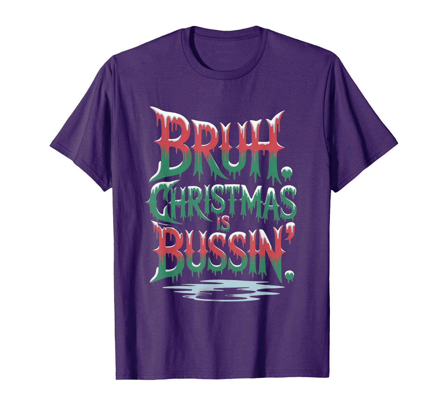 Funny Gen Alpha Gen Z Slang Funny Christmas Sweater T-Shirt