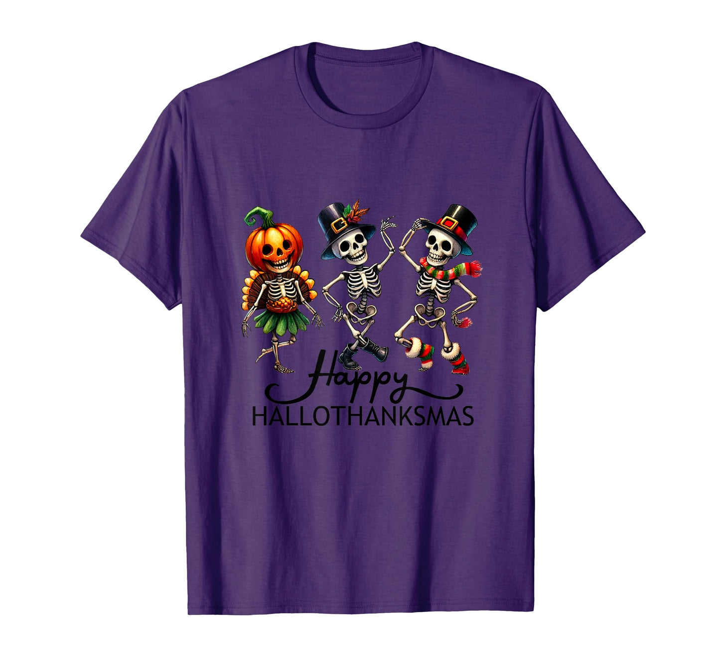 Amazing Spooky Creepy Halloween Christmas Design T-Shirt