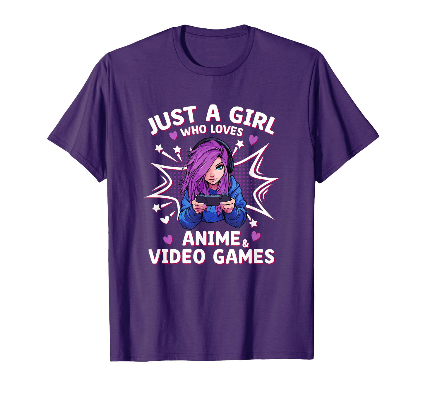 Anime, Gaming, and Japan - Just a Girl Who Loves T-Shirt