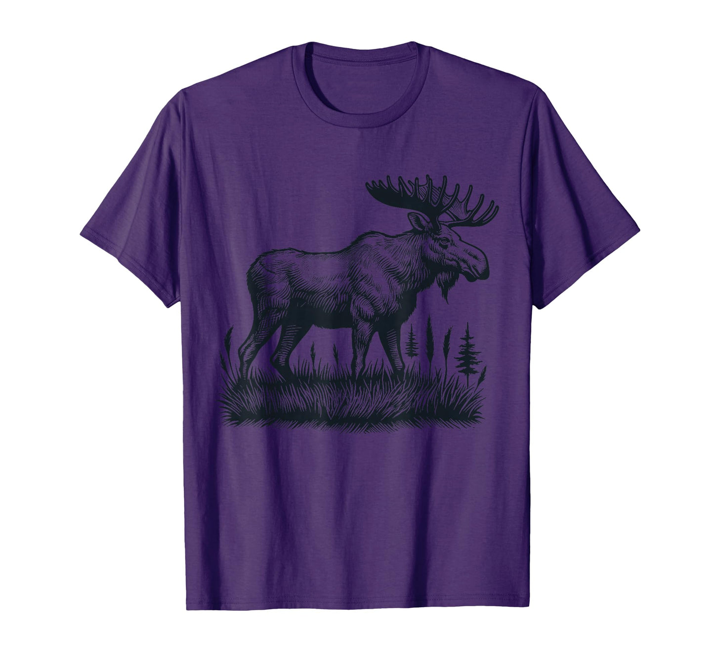 Moose Vintage Animal Moose T-Shirt