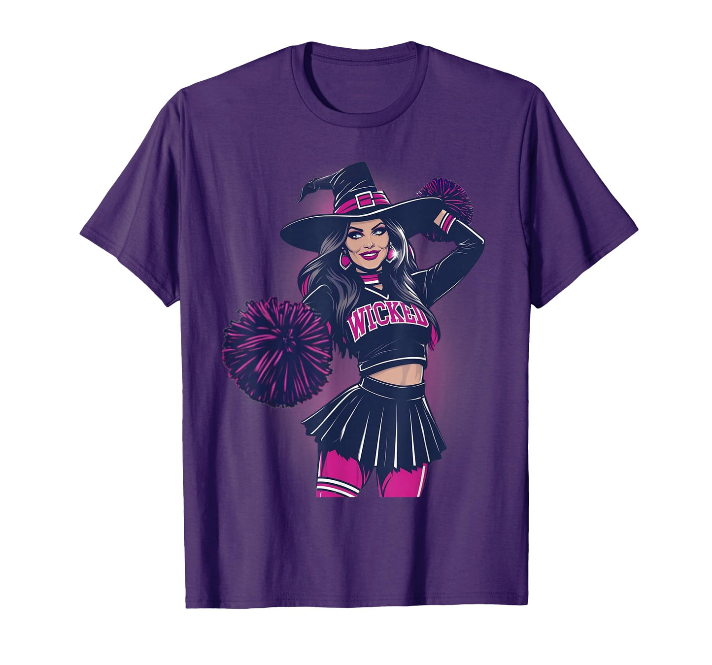 Halloween Cheer Witch T-Shirt