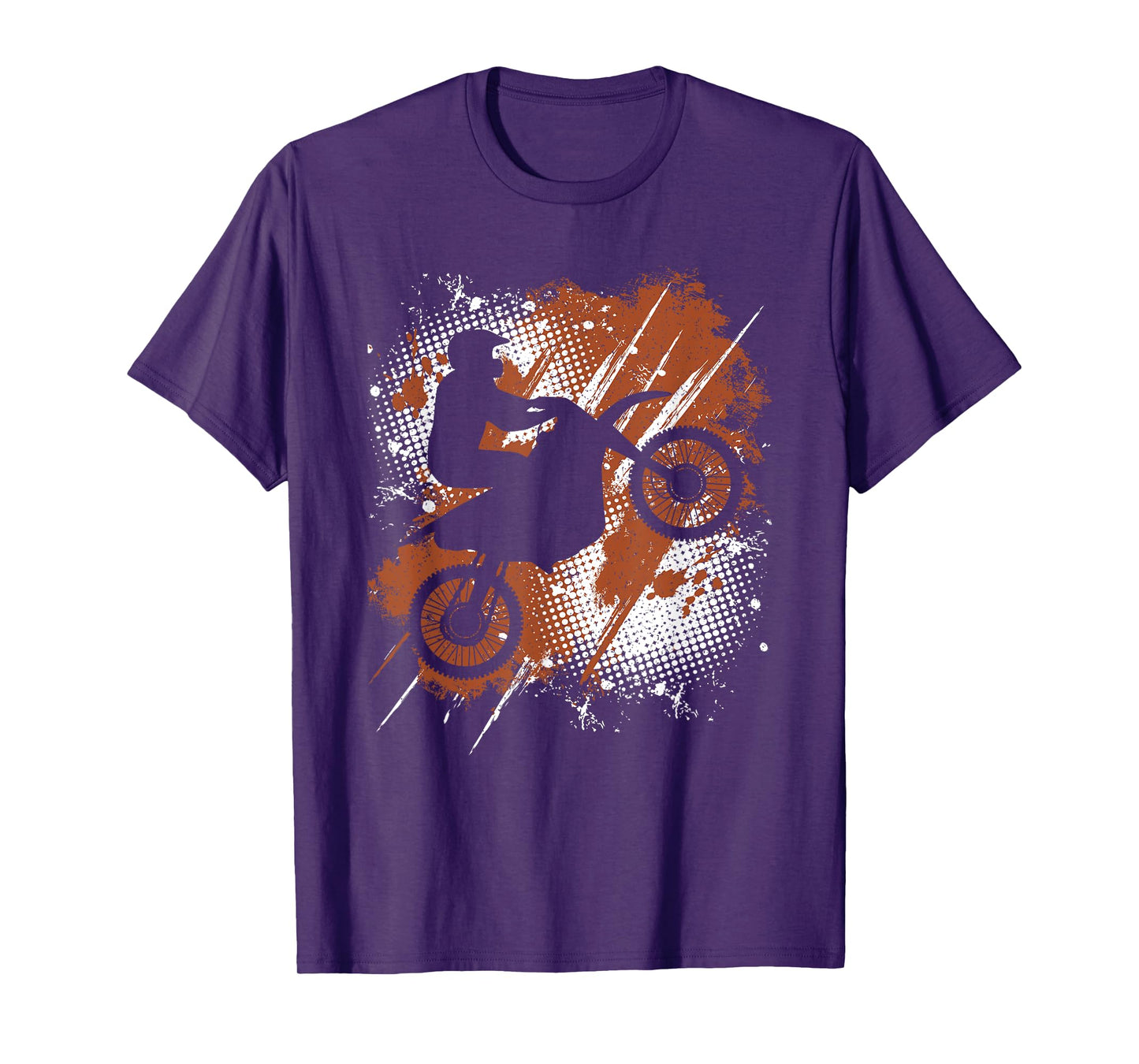 Vintage Motocross Dirt Bike Lover Men Women Kids T-Shirt