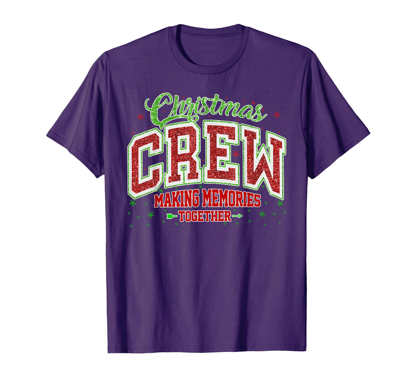 Christmas Crew Making Memories Together Pajamas Holiday Xmas T-Shirt