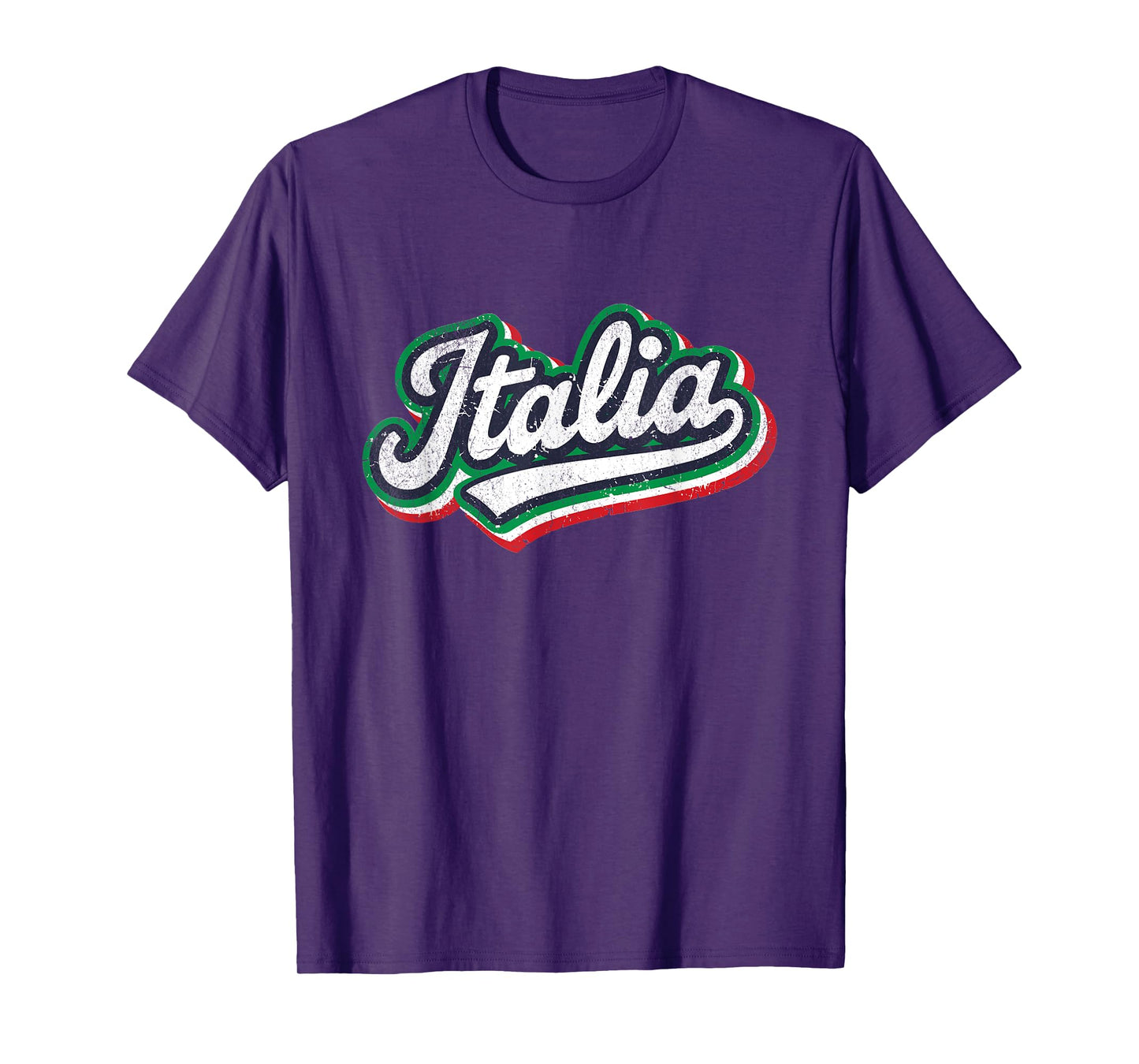 Italia Flag Italian Italy Italiano Souvenir Family Heritage T-Shirt