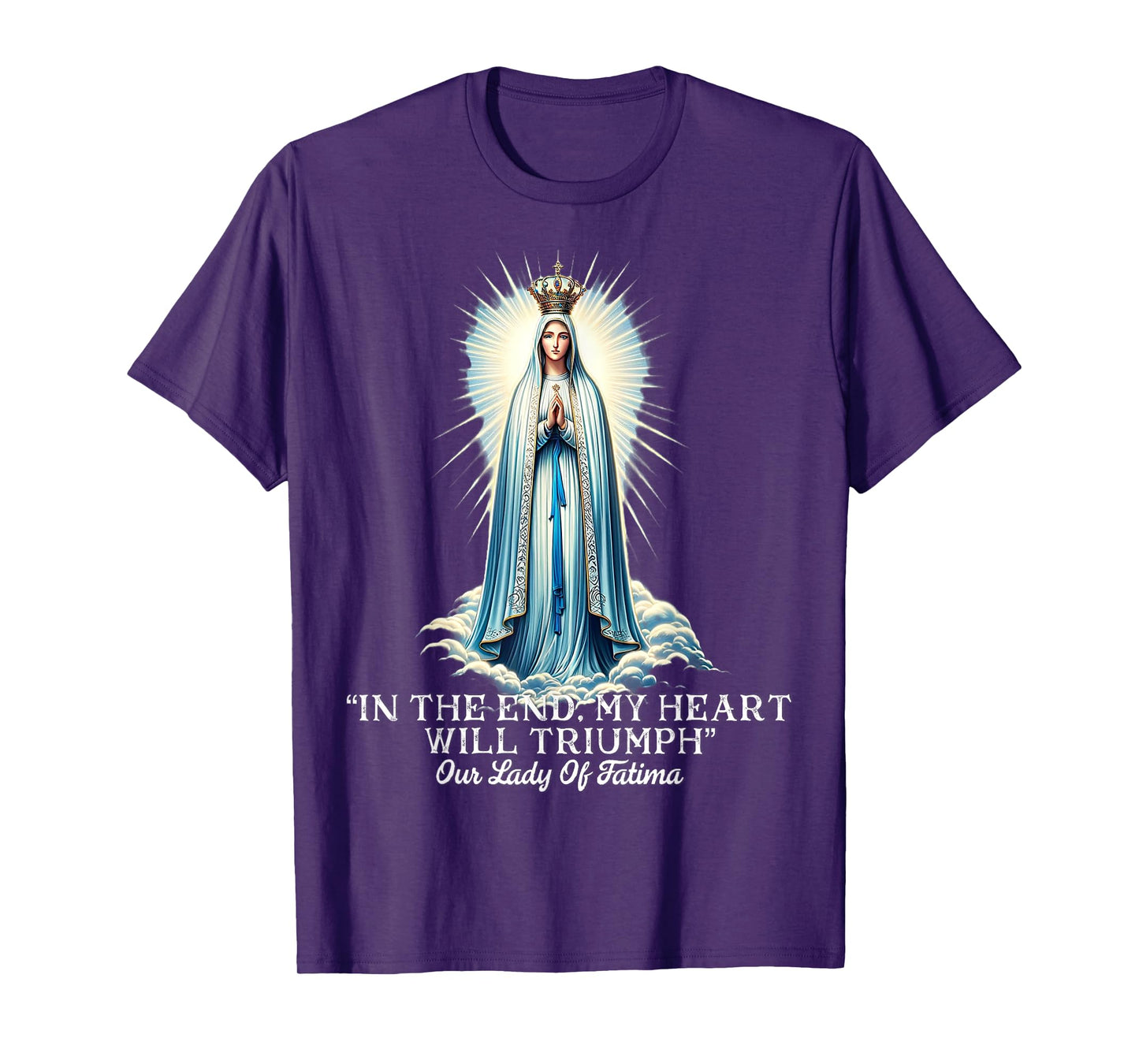 Our Lady of Fatima Marian Catholic T-Shirt