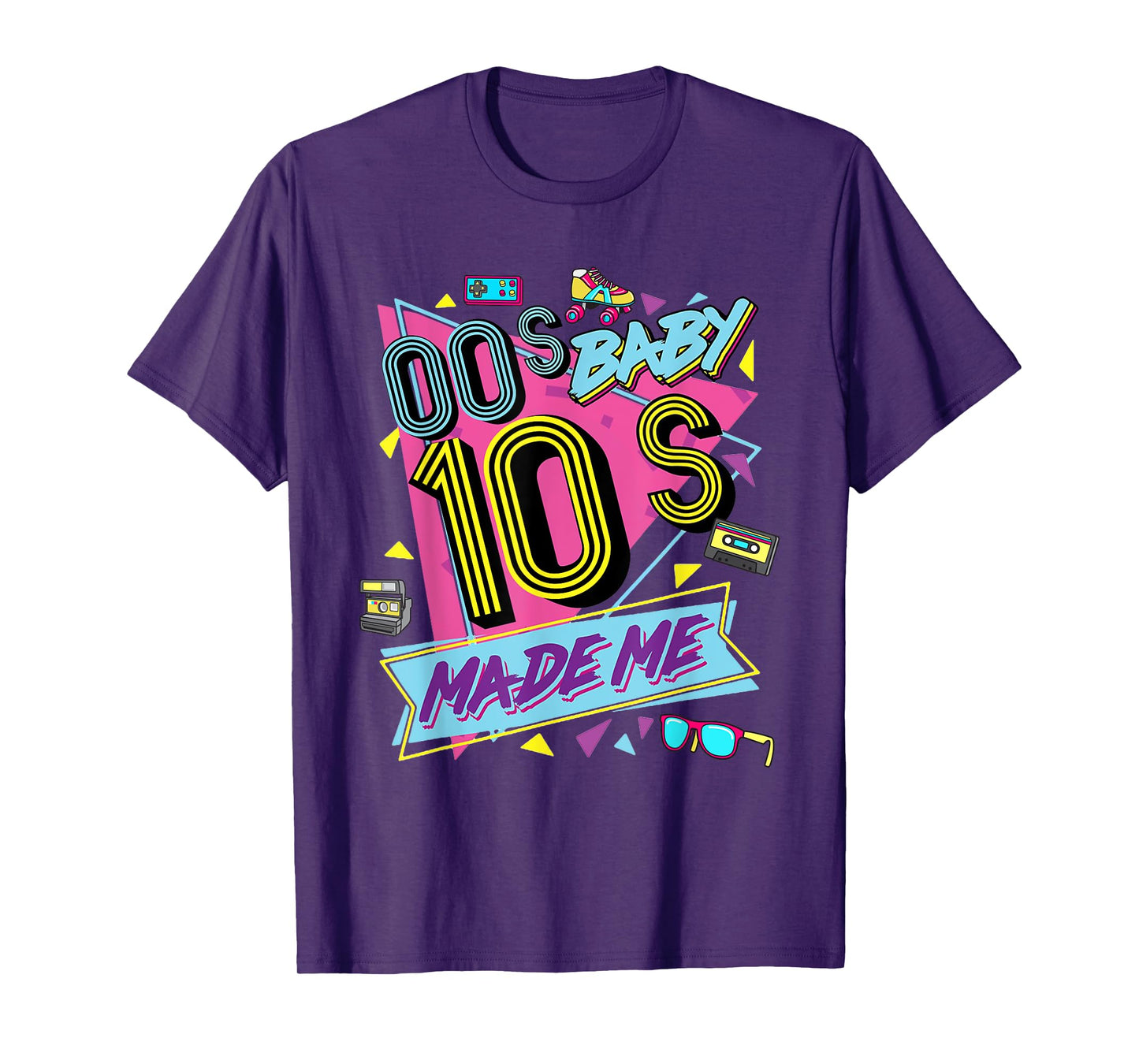 Retro Vintage 00's Baby 10's Made Me Nostalgia Classic T-Shirt