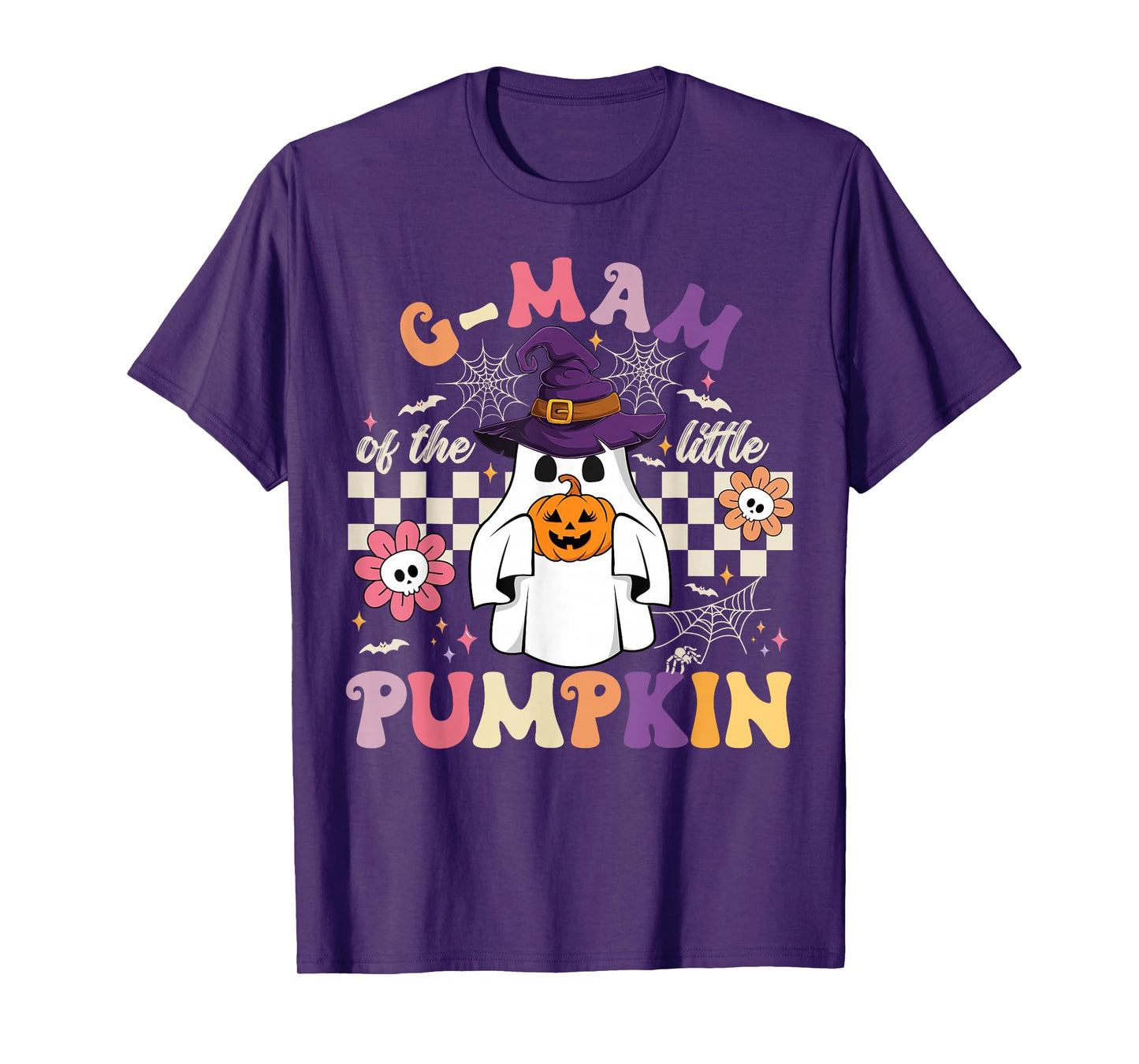 G Mam of The Little Pumpkin Halloween Spooky Ghost T-Shirt