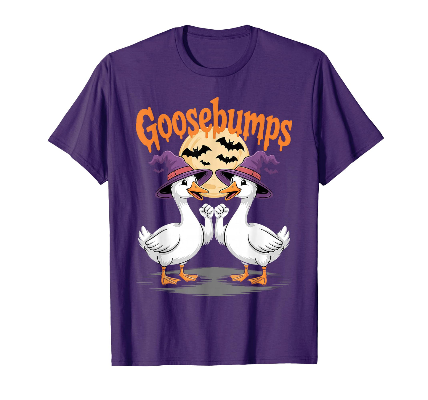 Goose Bumps Goosebumps Funny Halloween Geese Fist Bump Tees T-Shirt
