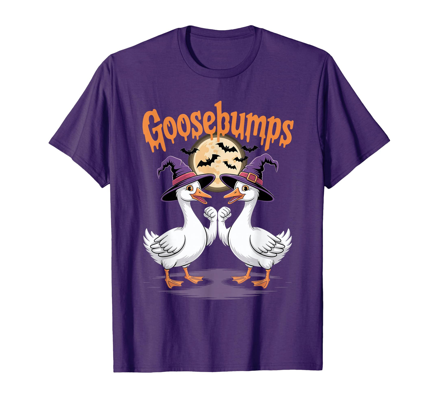 Goose Bumps Goosebumps Funny Geese Fist Bump Halloween Tees T-Shirt