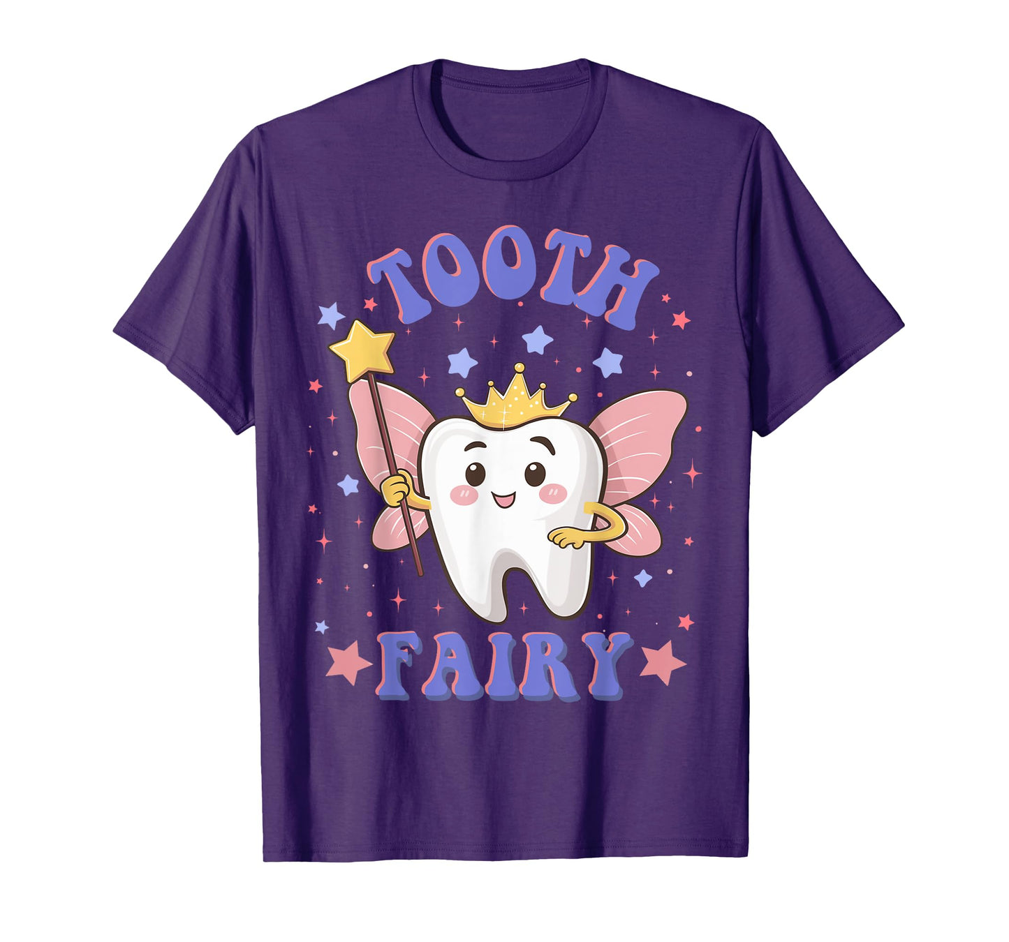 Funny Tooth Fairy Halloween Costume For Women Kids Girls T-Shirt