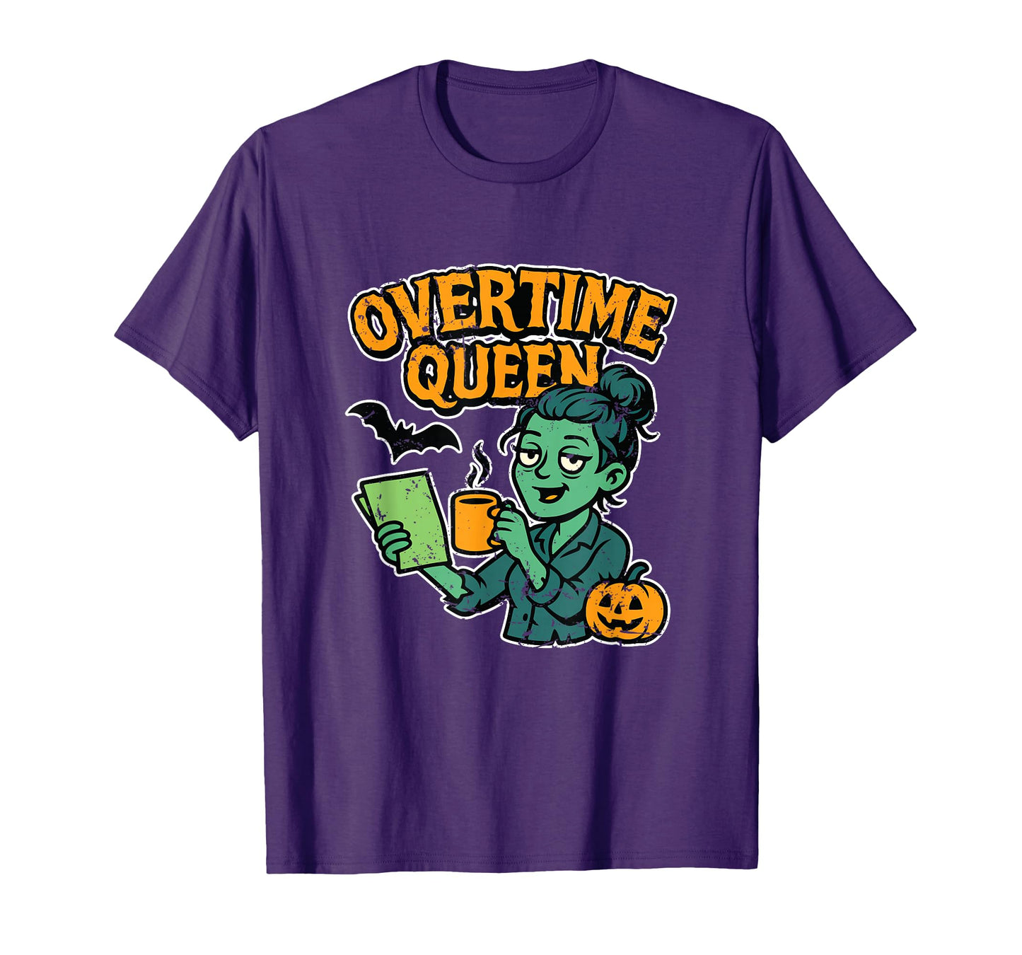 Overtime Queen Zombie T-Shirt