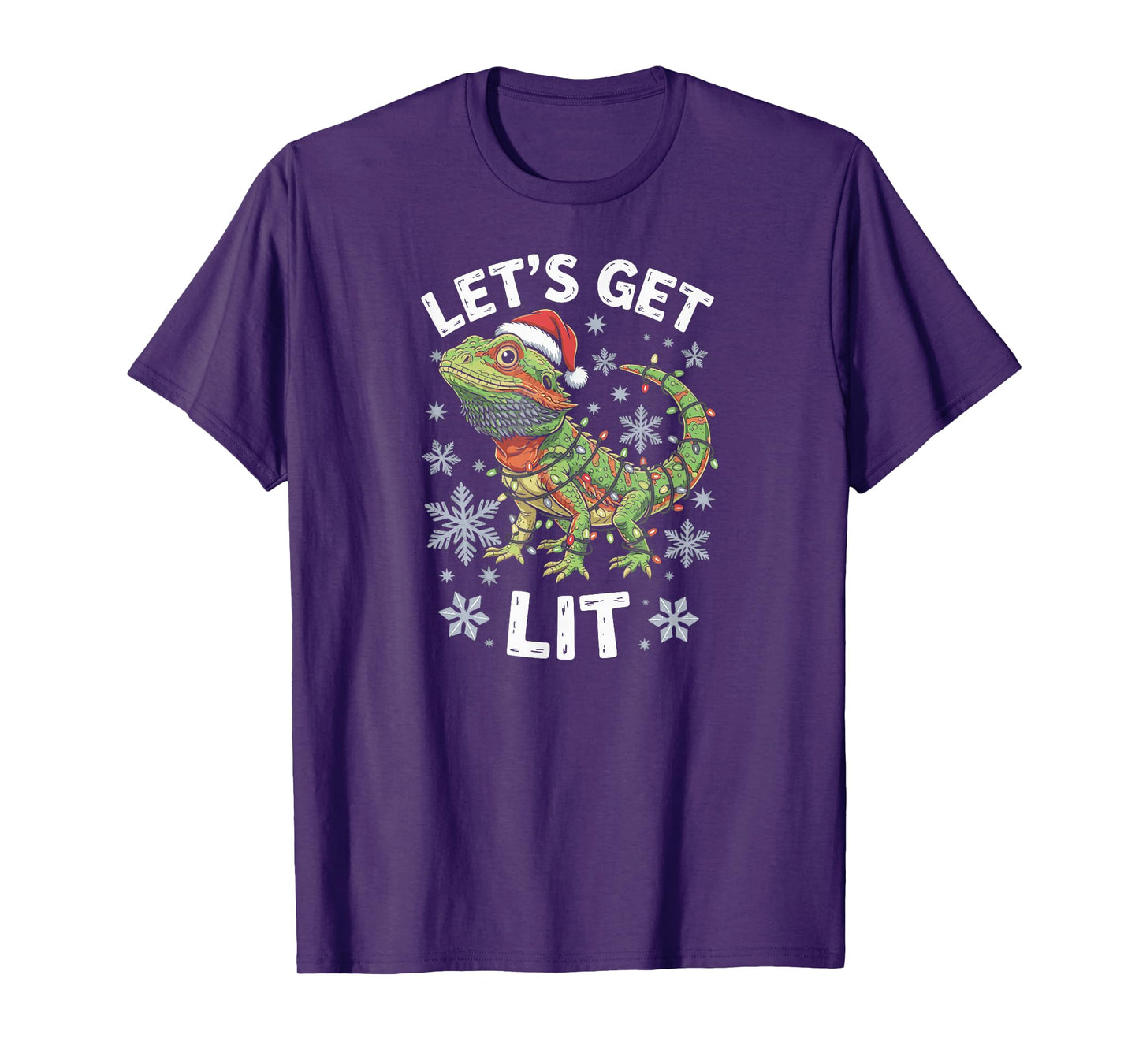 Santa Claus Christmas Ridig a Bicycle Gift Season T-Shirt