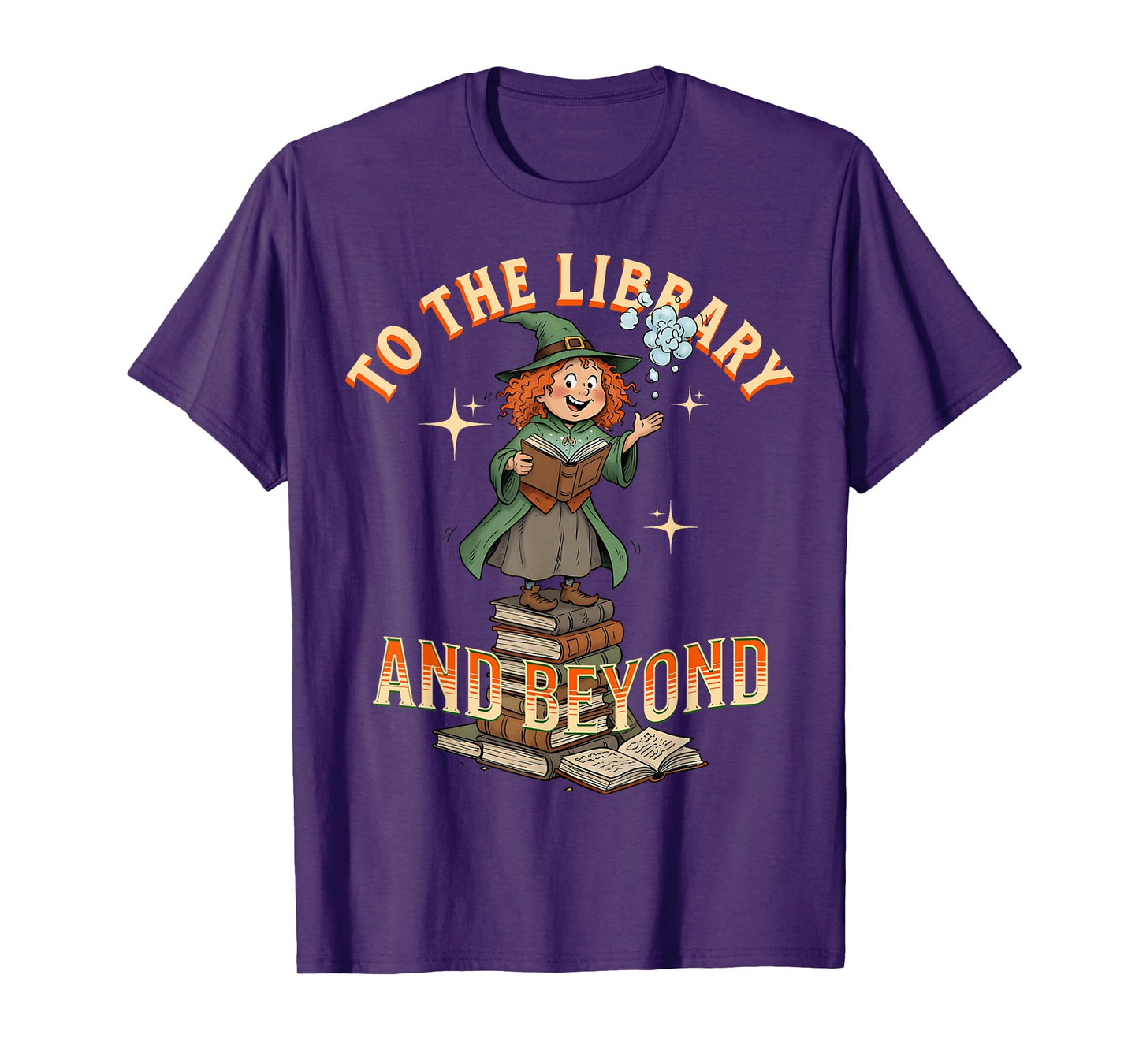 Book Reader s Library Lover s Teacher Kids s Reading Witch T-Shirt