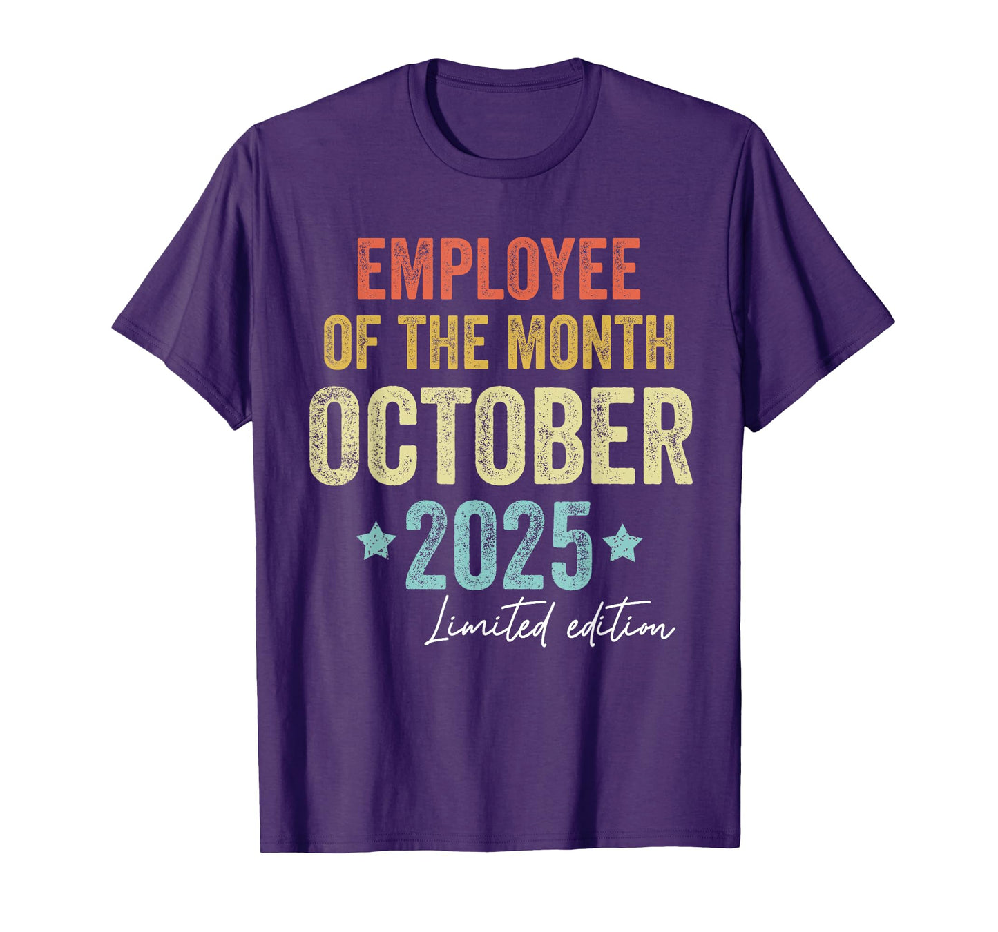 Employee of the Month October 2025 Vintage T-Shirt
