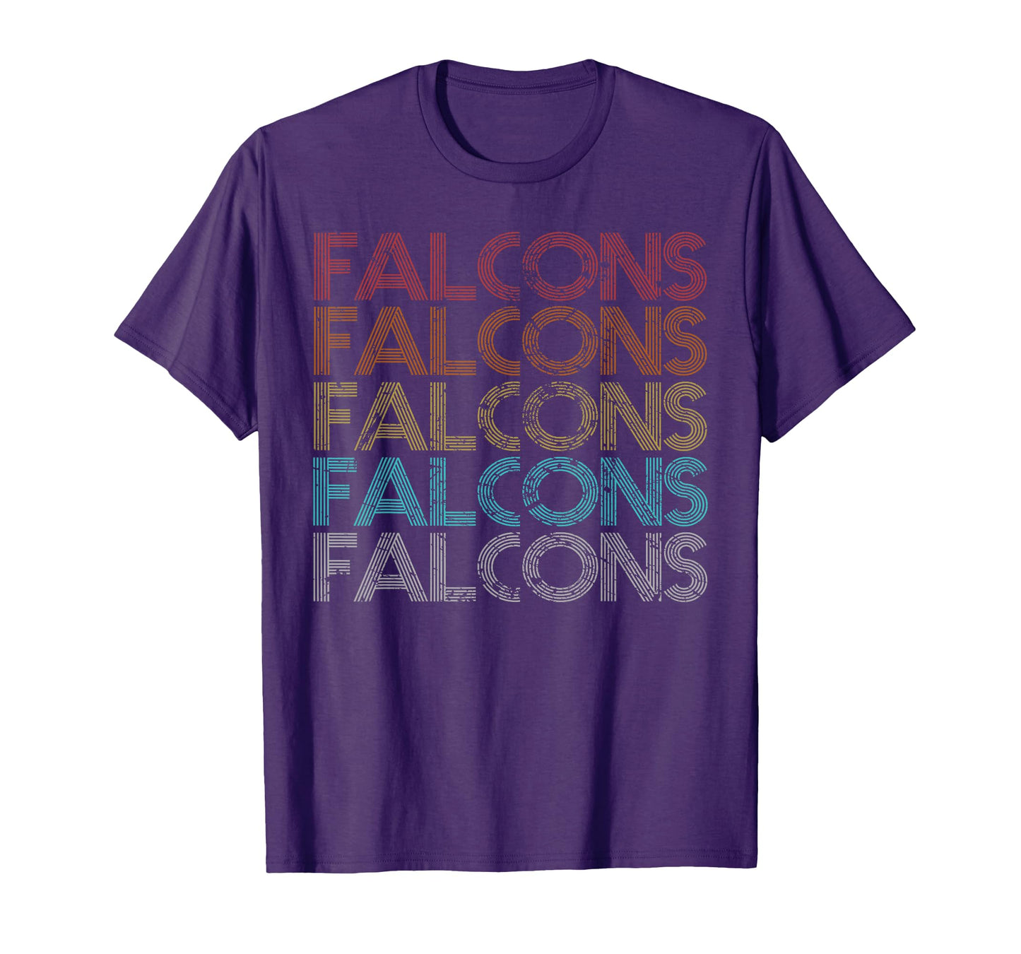 Retro Vintage Falcons T-Shirt, Small