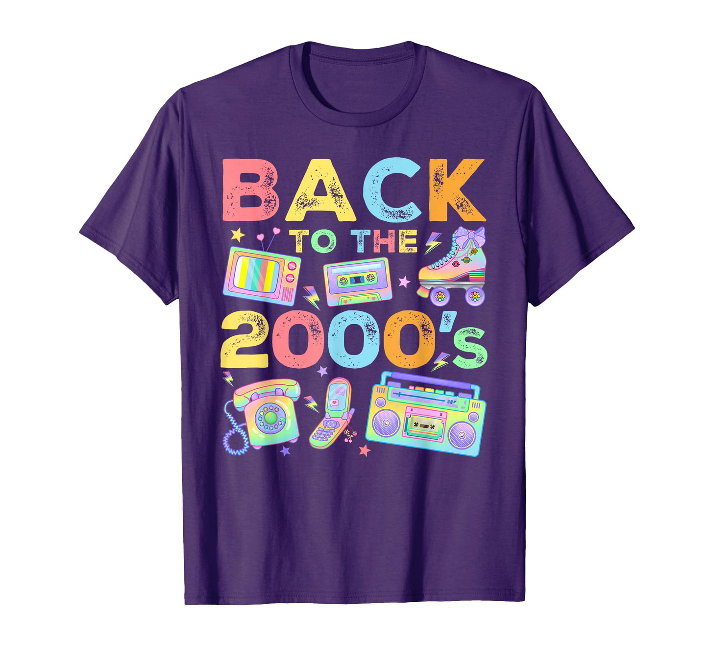 Back To 2000's 2000s Vintage Style 2000s Retro Party T-Shirt