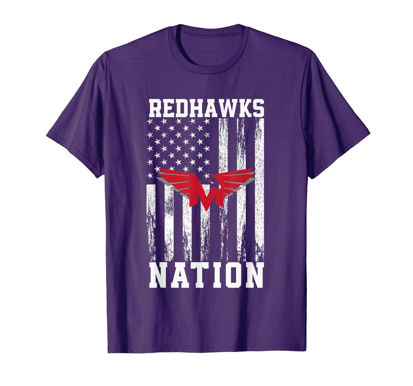 Monroe Redhawks Logo Nation HS T-Shirt
