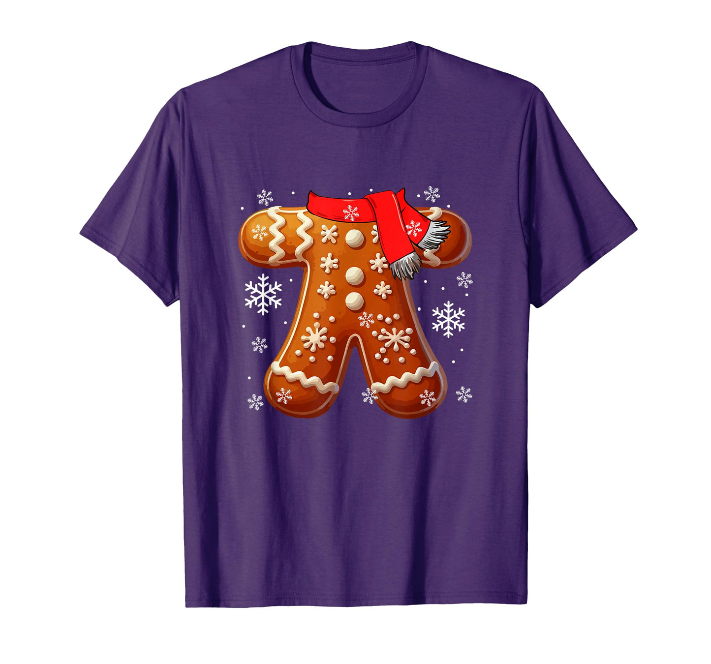 Cosplay Gingerbread Christmas Cookies Baker Family Kids T-Shirt