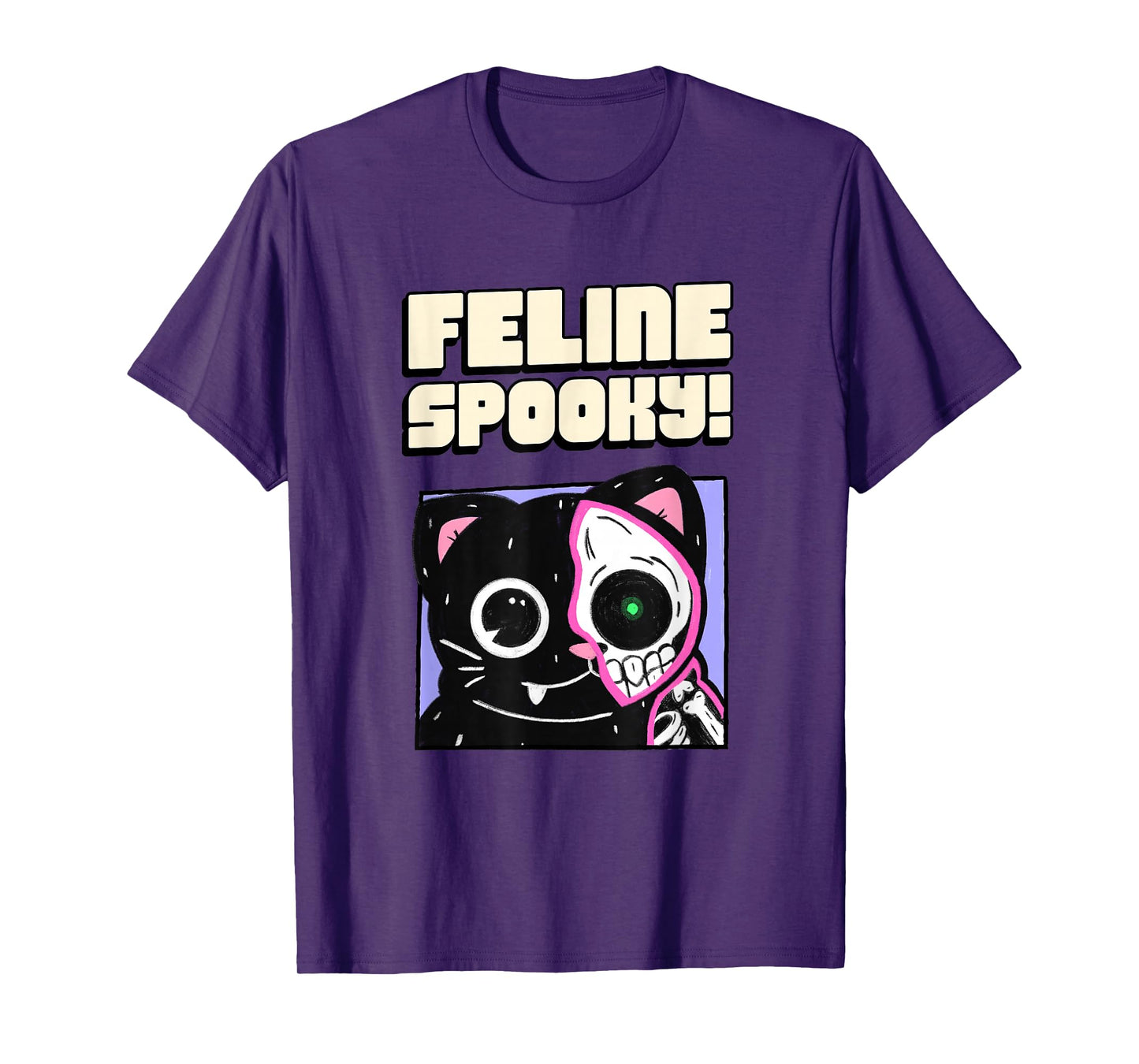 Feline Spooky - Halloween T-Shirt