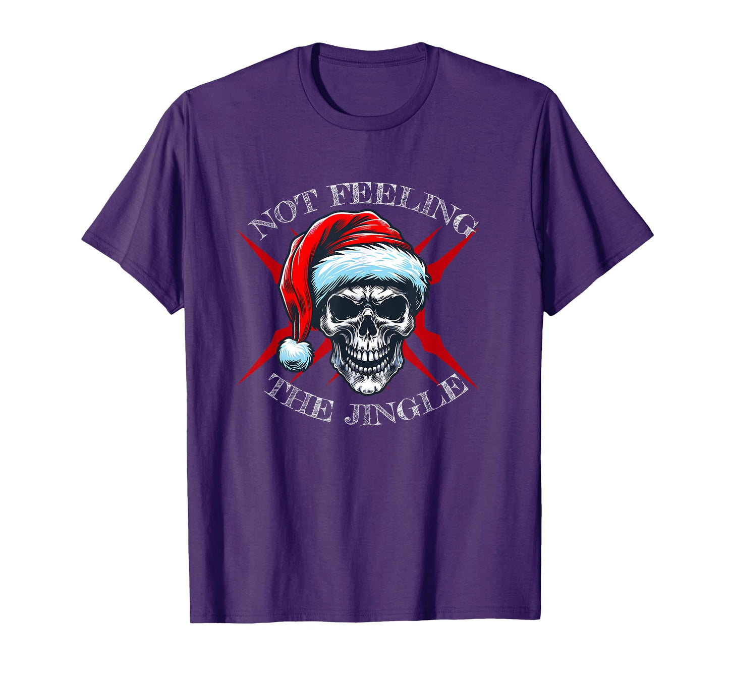 Christmas Skull Costume T-Shirt