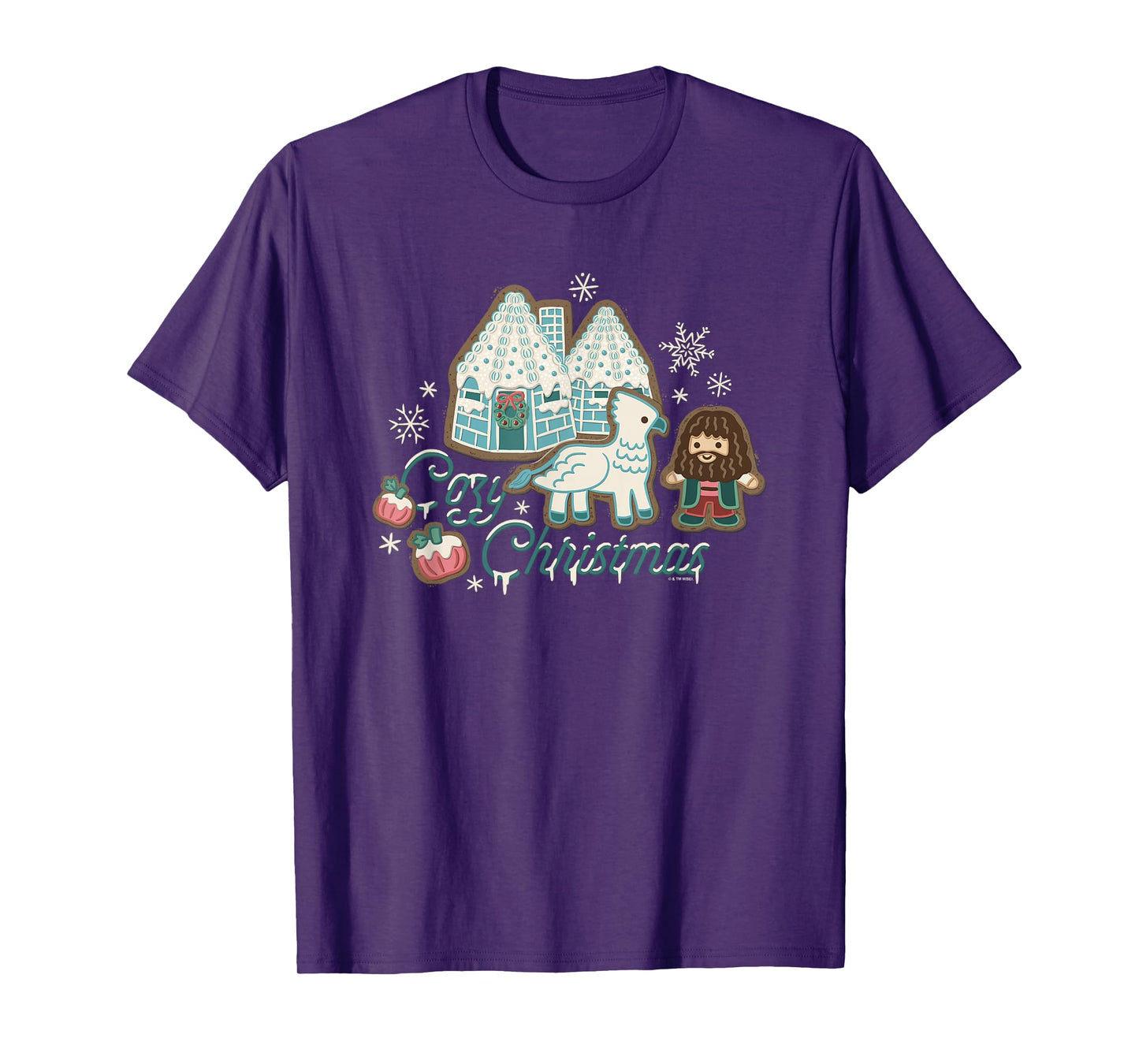 Harry Potter Cozy Christmas Hagrid Gingerbread Cookie T-Shirt
