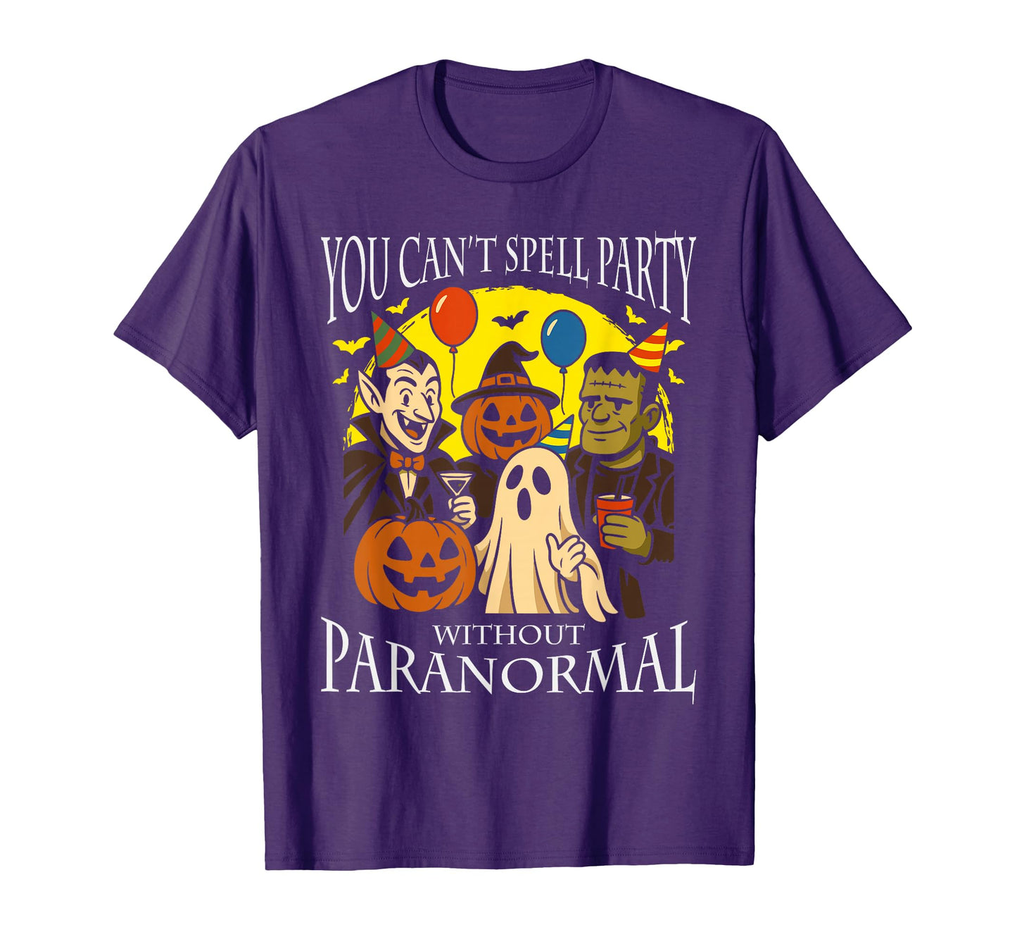 You Can't Spell Party Halloween Spooky Haunted Season T-Shirt