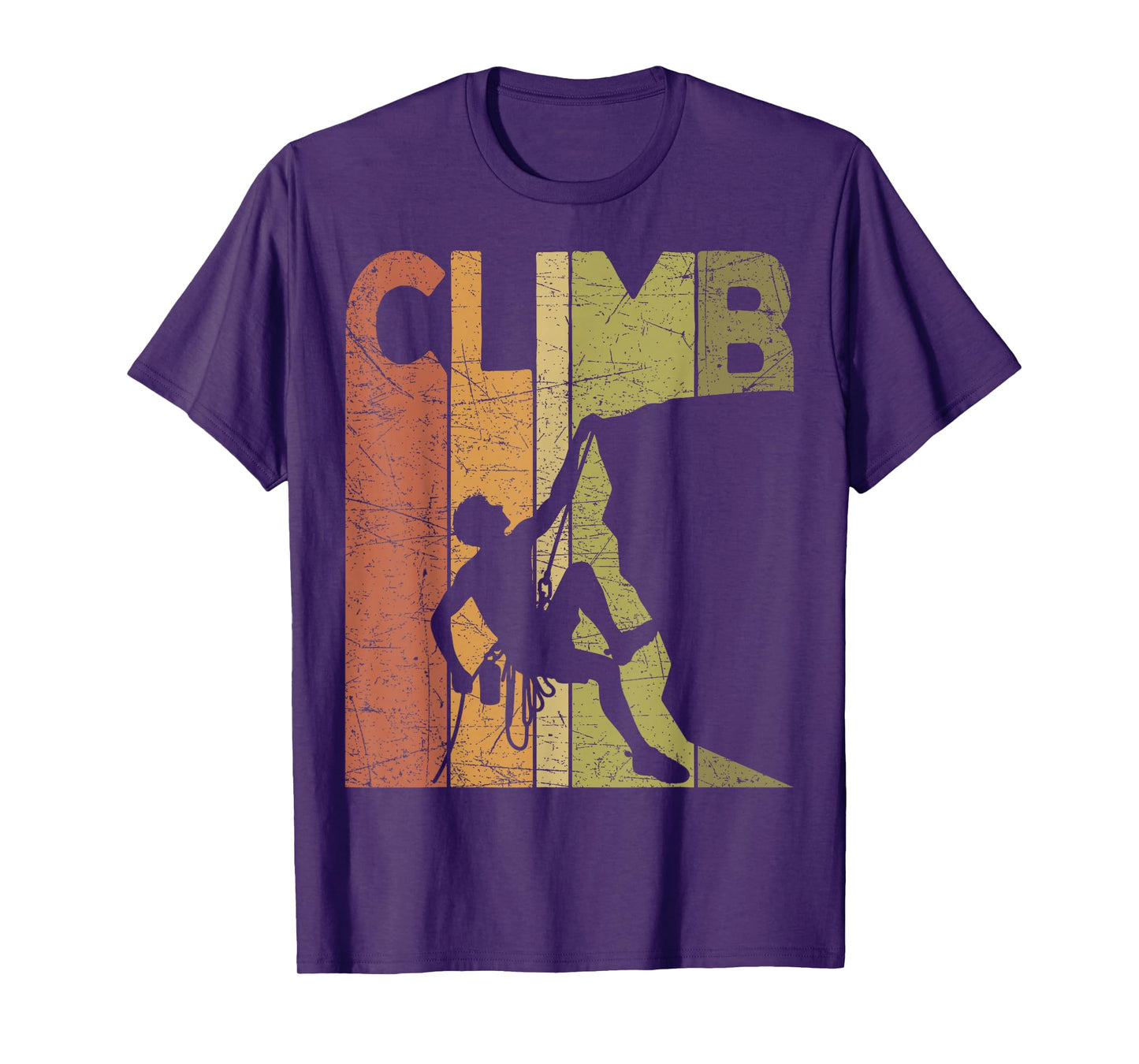 Climber Vintage Rock Climbing Retro Bouldering Climber T-Shirt