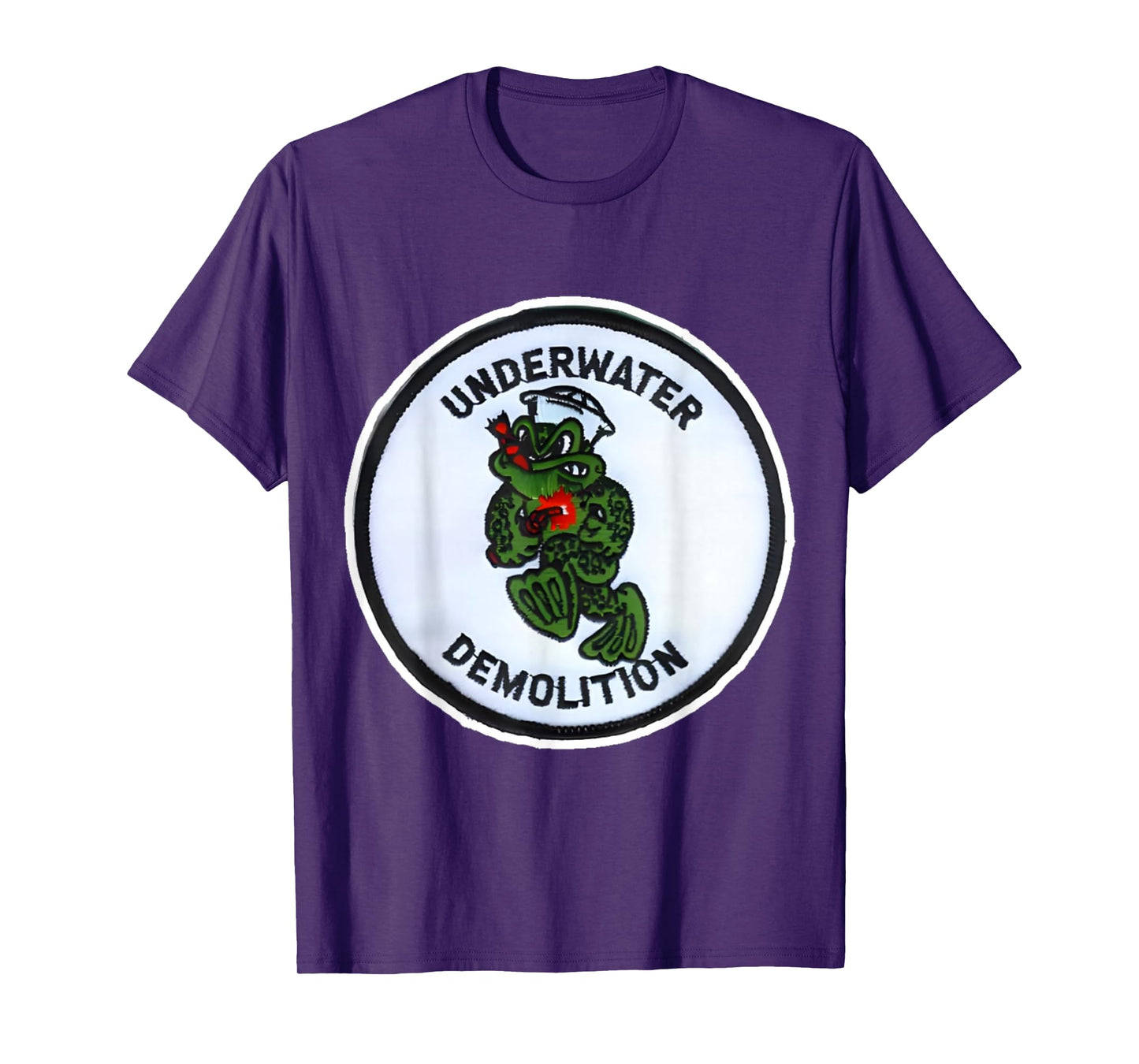 WWII UDT Frogman Underwater Demolitions Team Patch T-Shirt